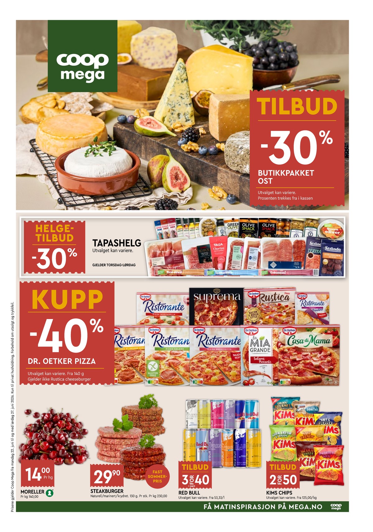 Se Coop Mega kundeavis for uge 26 på Tilbudsuken.no. Se gode tilbud på mange varer. Les kundeavisen her! Side 1
