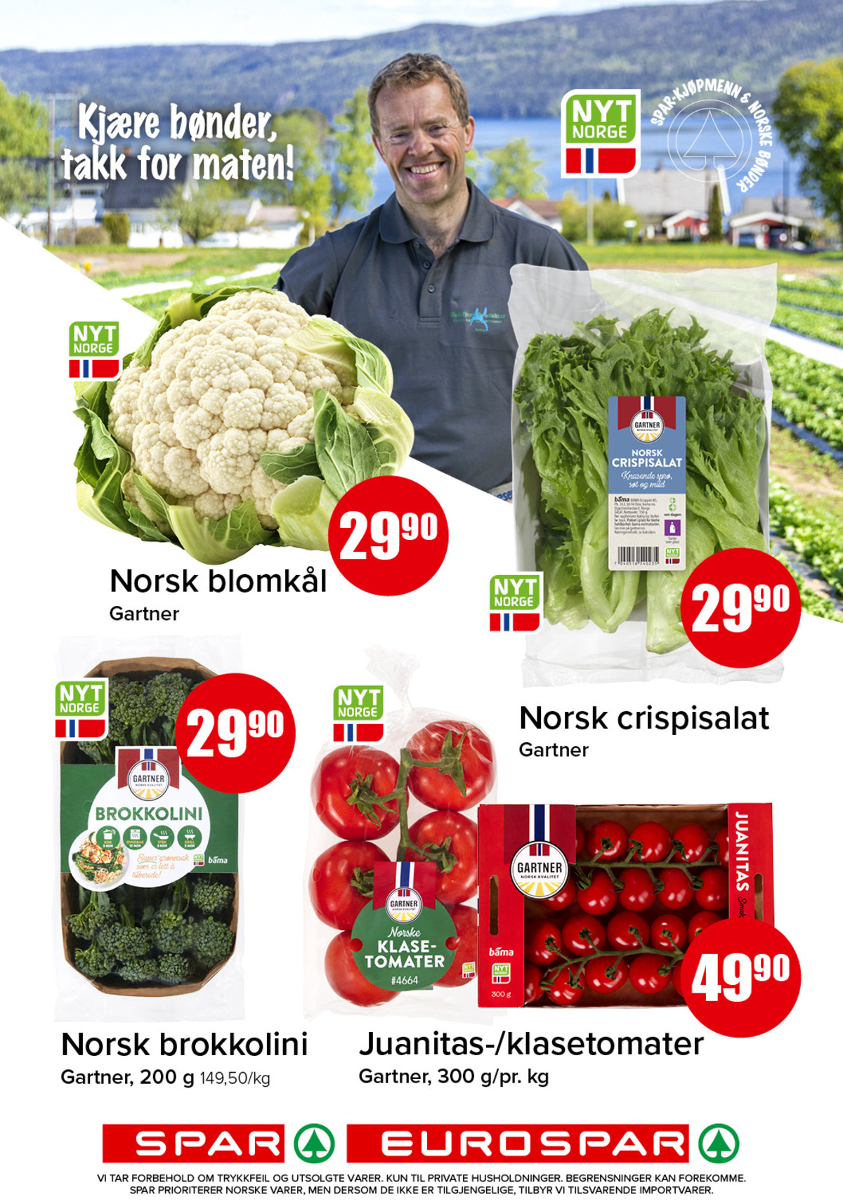 Se Spar - Eurospar kundeavis for uge 26 på Tilbudsuken.no. Se gode tilbud på mange varer. Les kundeavisen her! Side 2