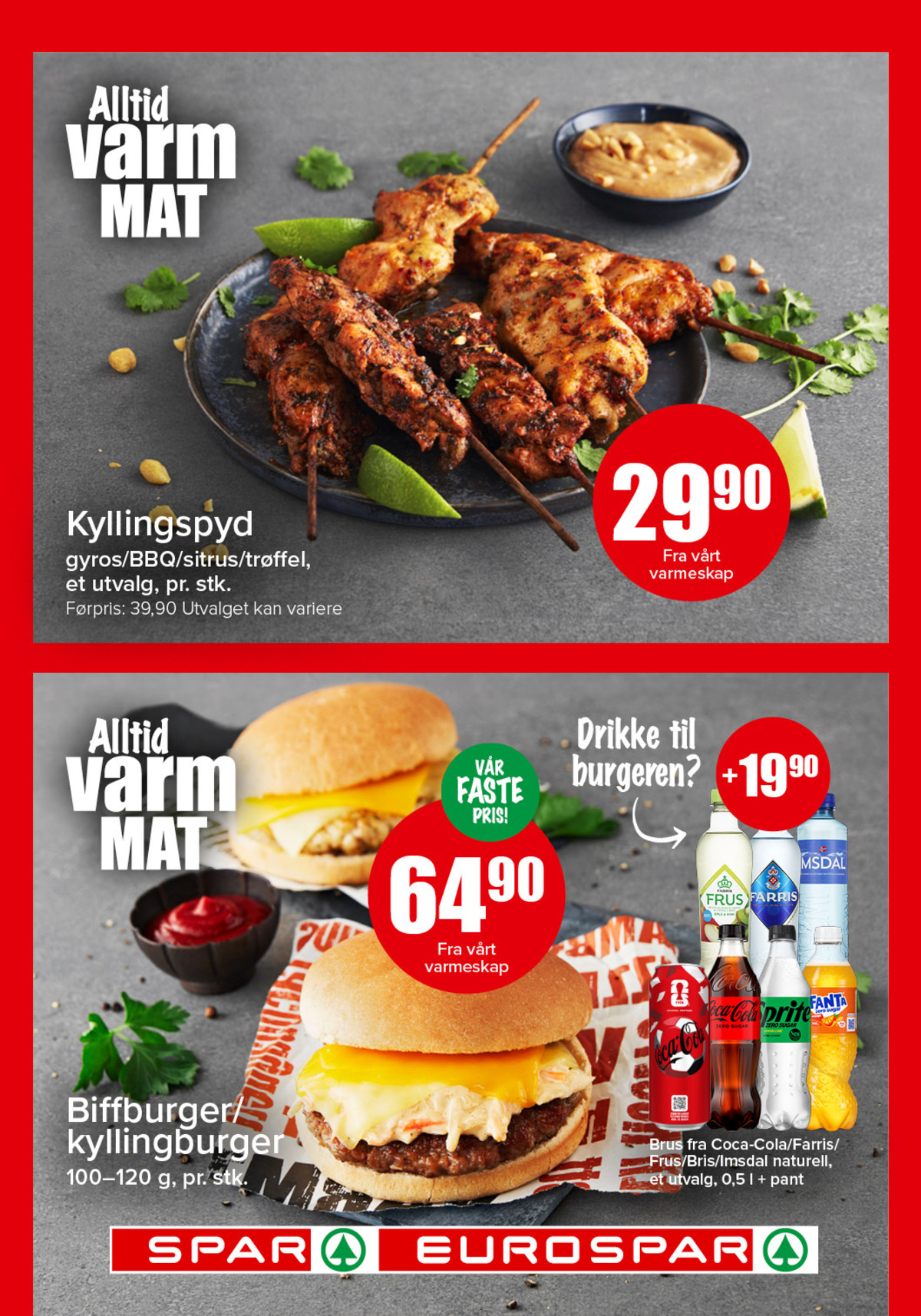 Se Spar - Eurospar kundeavis for uge 26 på Tilbudsuken.no. Se gode tilbud på mange varer. Les kundeavisen her! Side 7