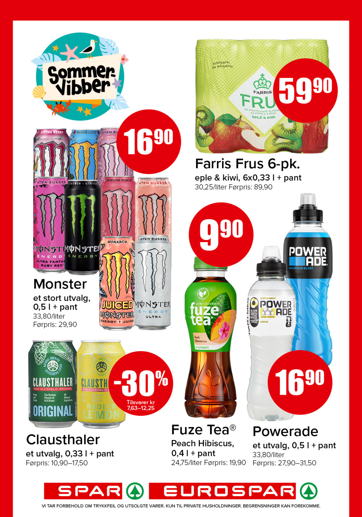 Se Spar - Eurospar kundeavis for uge 26 på Tilbudsuken.no. Se gode tilbud på mange varer. Les kundeavisen her! Side 10