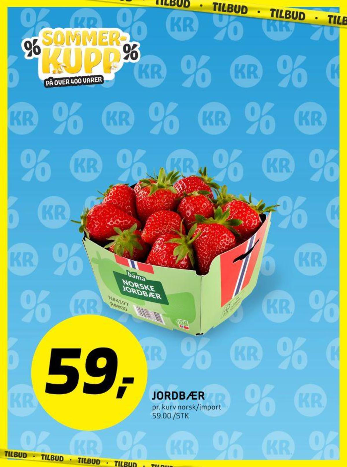 Se Bunnpris kundeavis for uke 26 på Tilbudsuken.no. Se gode tilbud på mange varer, f.eks. jordbær ukjent eller andre varer. Les kundeavisen her! Side 13