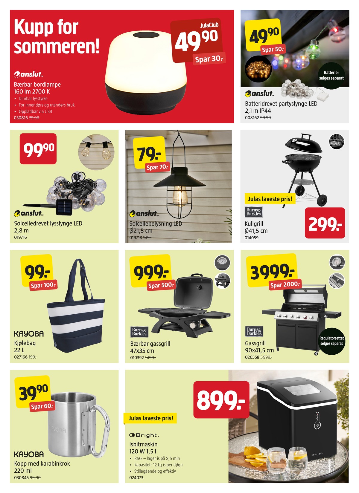 Se Jula kundeavis for uge 26 på Tilbudsuken.no. Se gode tilbud på mange varer. Les kundeavisen her! Side 2