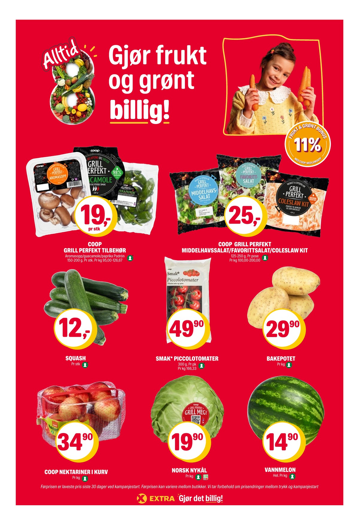 Se Coop Extra kundeavis for uge 26 på Tilbudsuken.no. Se gode tilbud på mange varer. Les kundeavisen her! Side 7