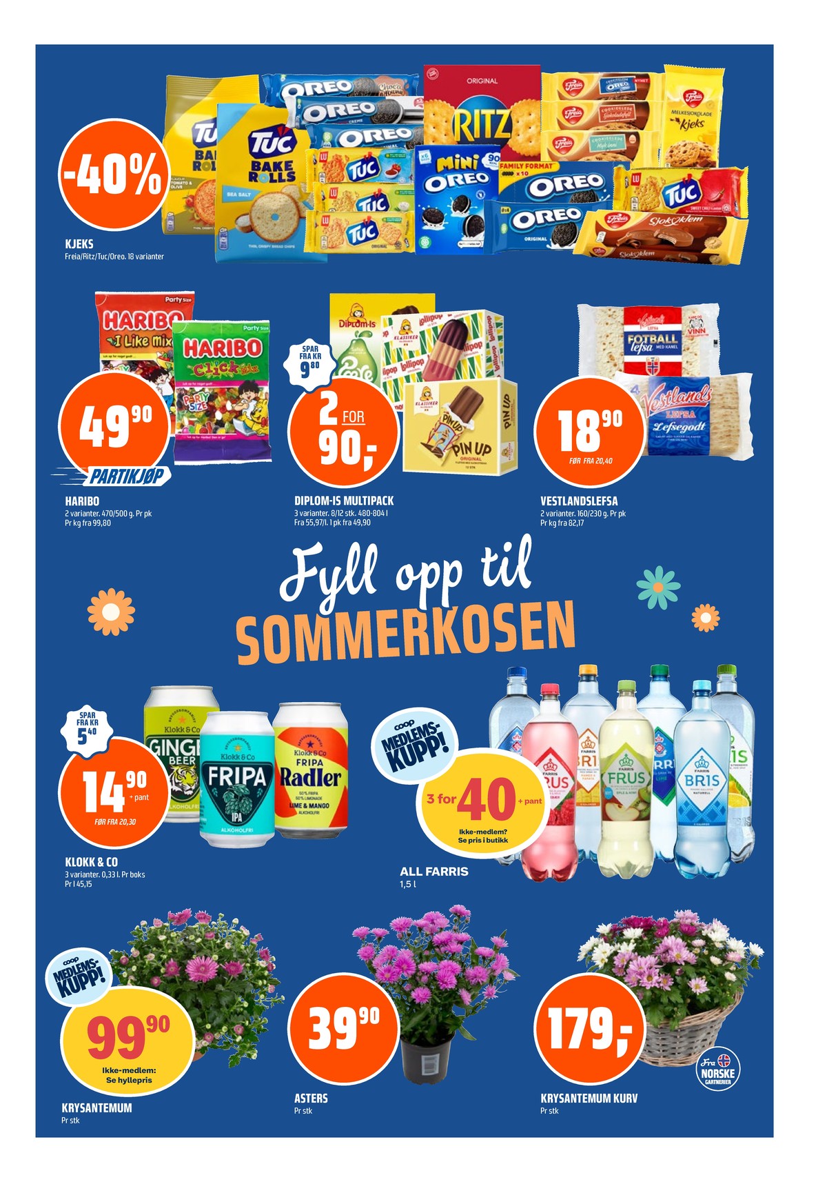 Se Coop Obs kundeavis for uge 26 på Tilbudsuken.no. Se gode tilbud på mange varer. Les kundeavisen her! Side 13