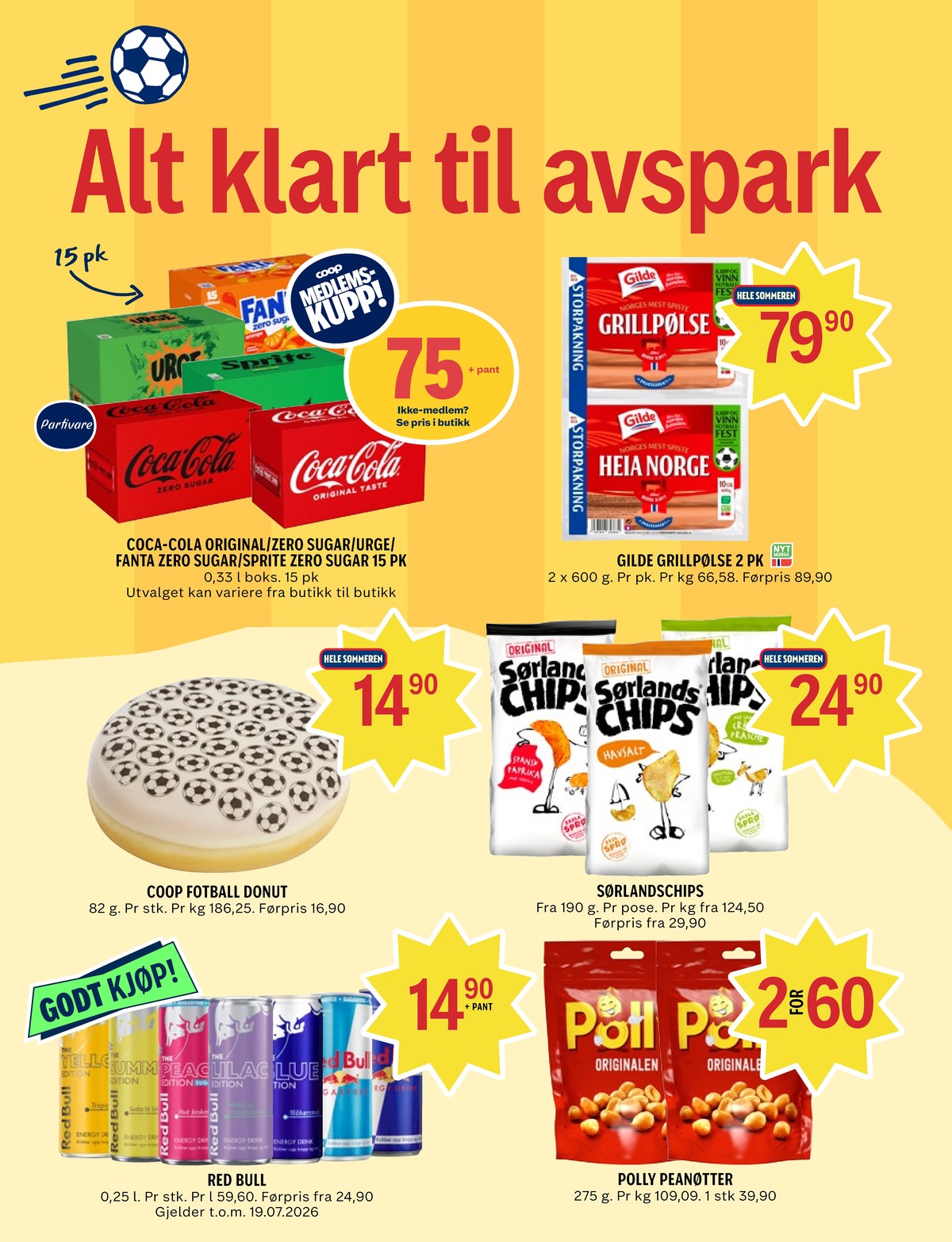 Se Coop Prix kundeavis for uge 26 på Tilbudsuken.no. Se gode tilbud på mange varer. Les kundeavisen her! Side 12