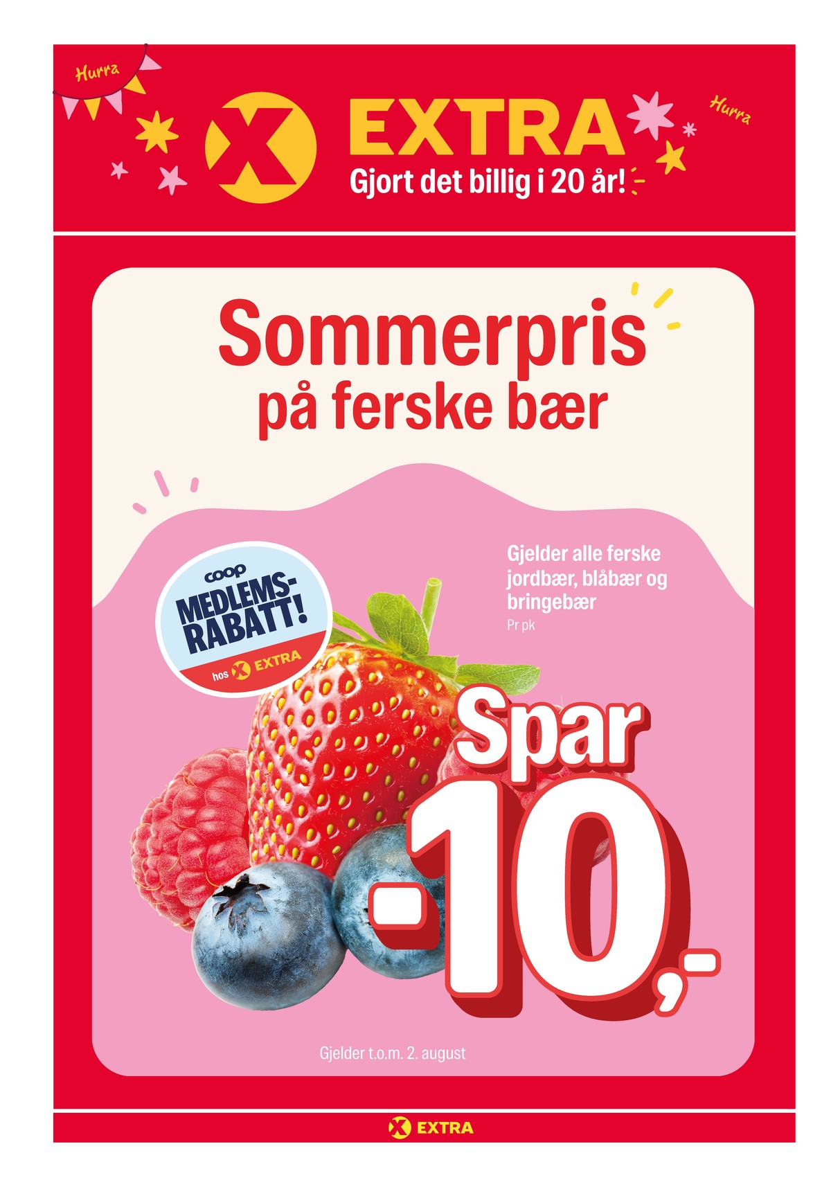 Se Coop Extra kundeavis for uge 26 på Tilbudsuken.no. Se gode tilbud på mange varer. Les kundeavisen her! Side 1