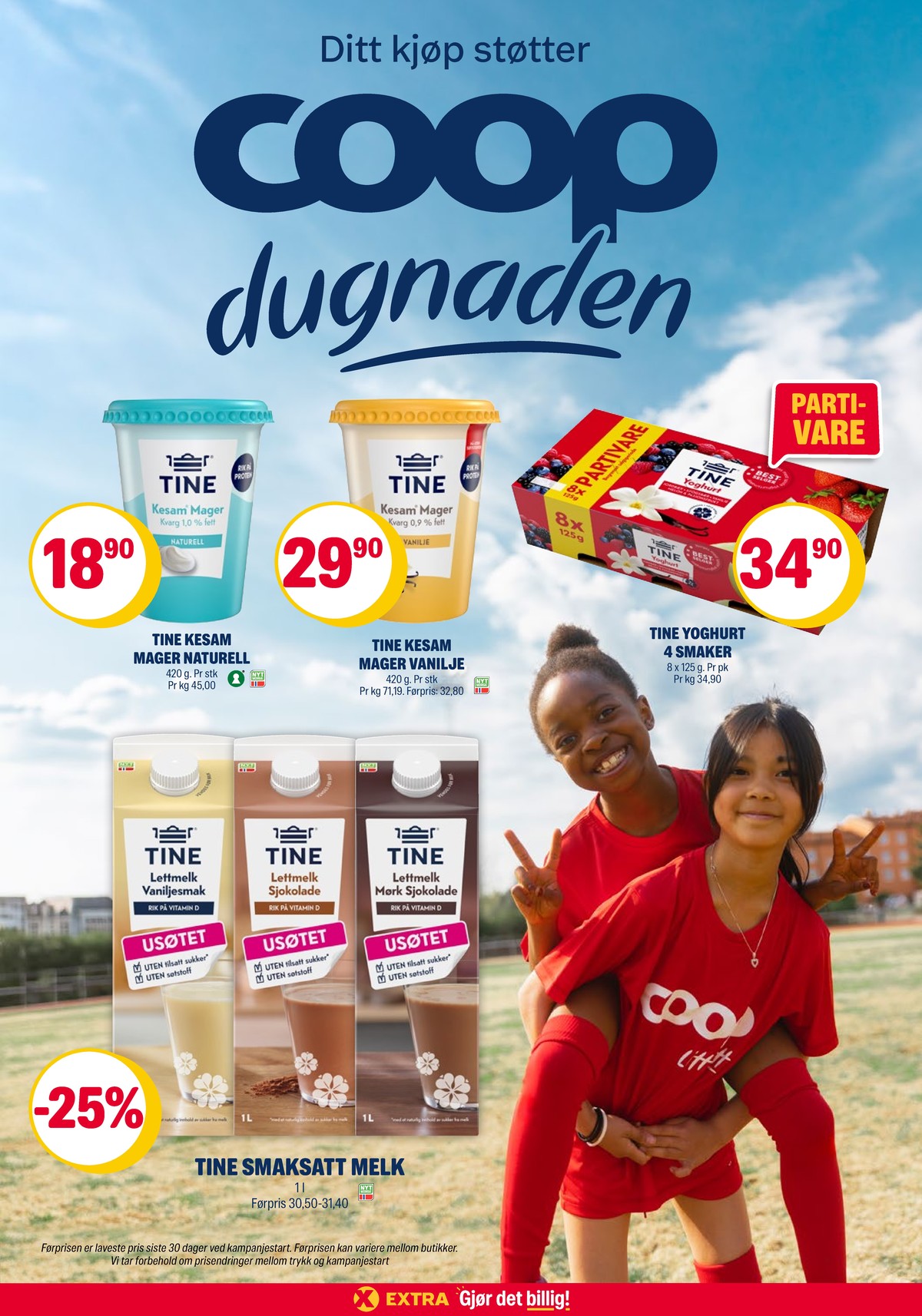 Se Coop Extra kundeavis for uge 26 på Tilbudsuken.no. Se gode tilbud på mange varer. Les kundeavisen her! Side 12