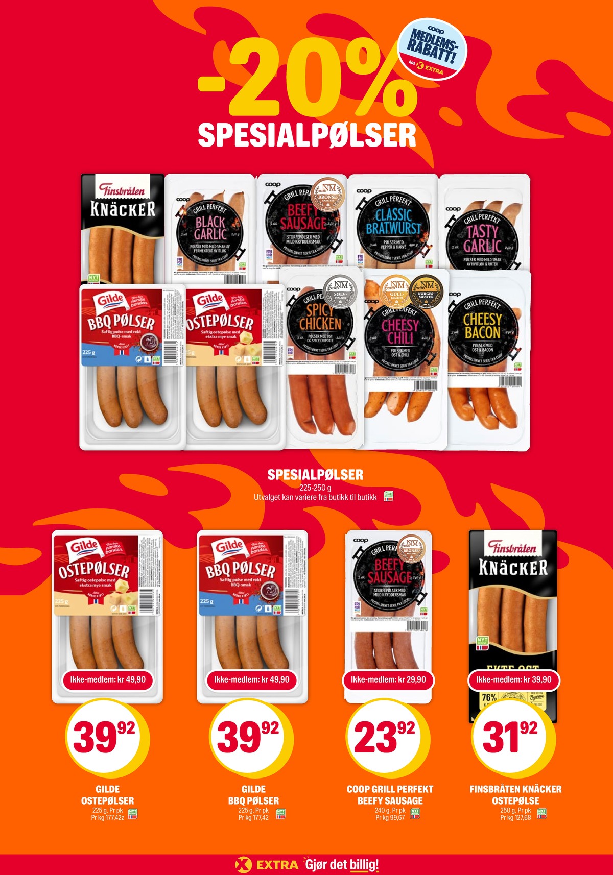Se Coop Extra kundeavis for uge 26 på Tilbudsuken.no. Se gode tilbud på mange varer. Les kundeavisen her! Side 13