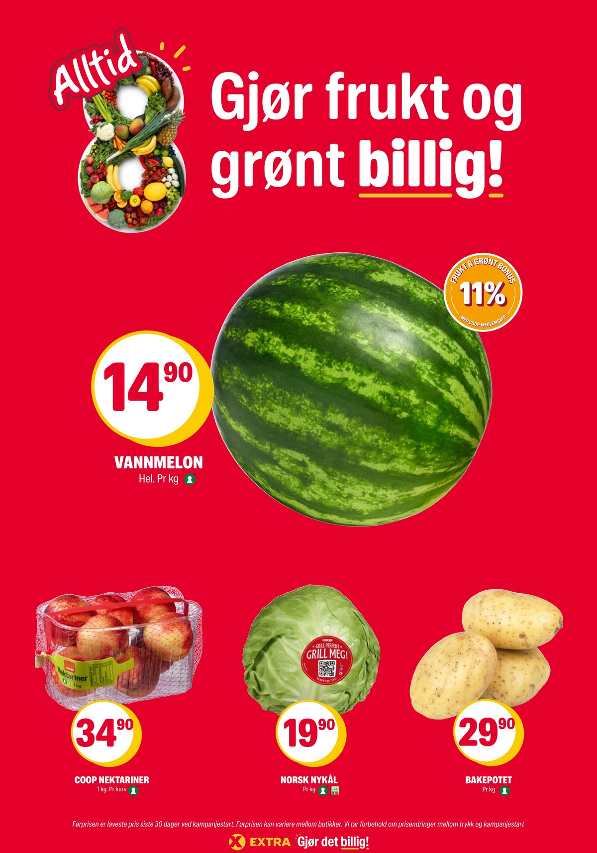 Se Coop Extra kundeavis for uge 26 på Tilbudsuken.no. Se gode tilbud på mange varer. Les kundeavisen her! Side 9