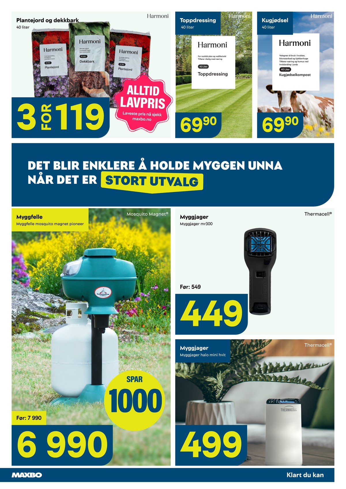 Se Maxbo kundeavis for uge 27 på Tilbudsuken.no. Se gode tilbud på mange varer. Les kundeavisen her! Side 15