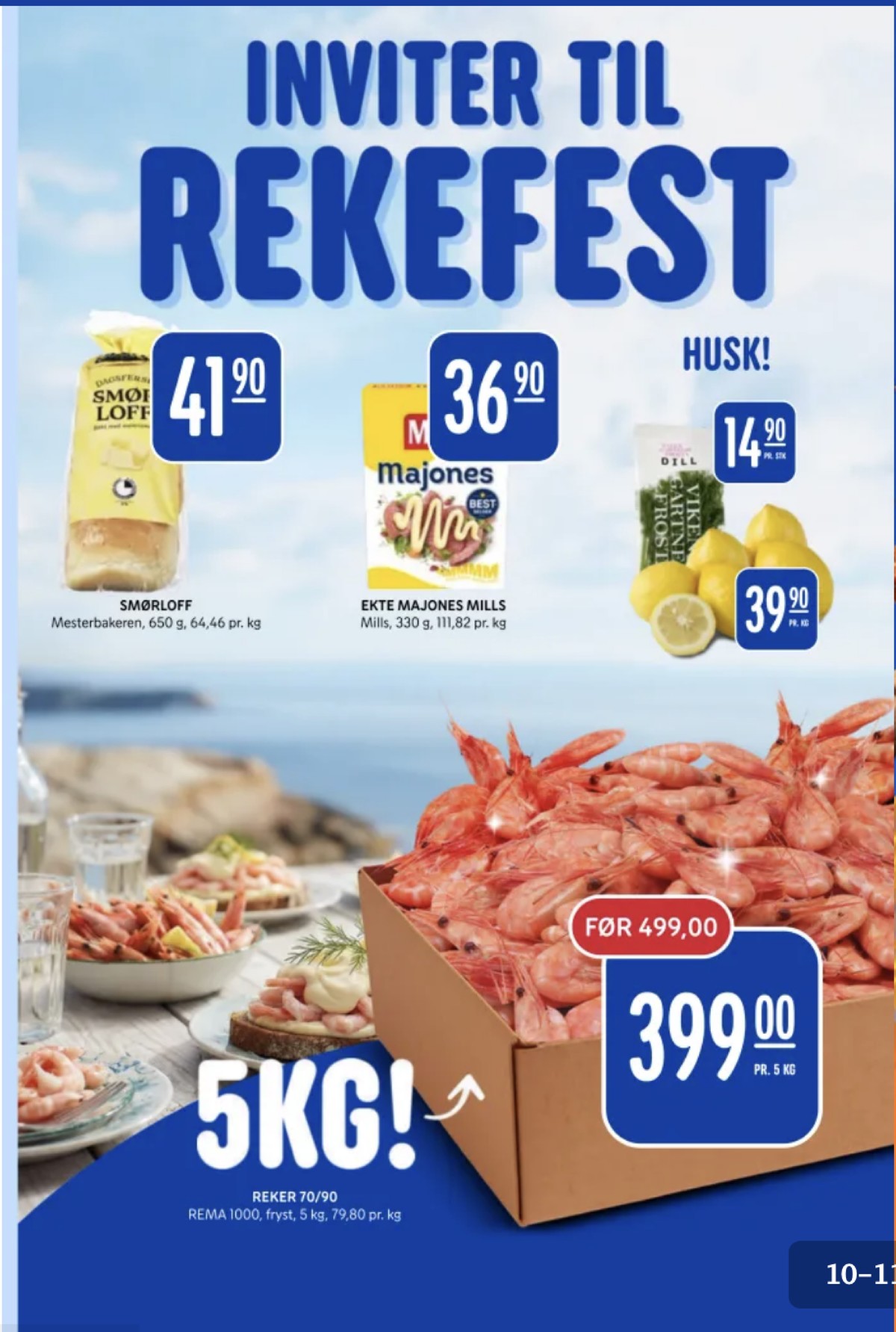 Se Rema 1000 kundeavis for uge 27 på Tilbudsuken.no. Se gode tilbud på mange varer. Les kundeavisen her! Side 10