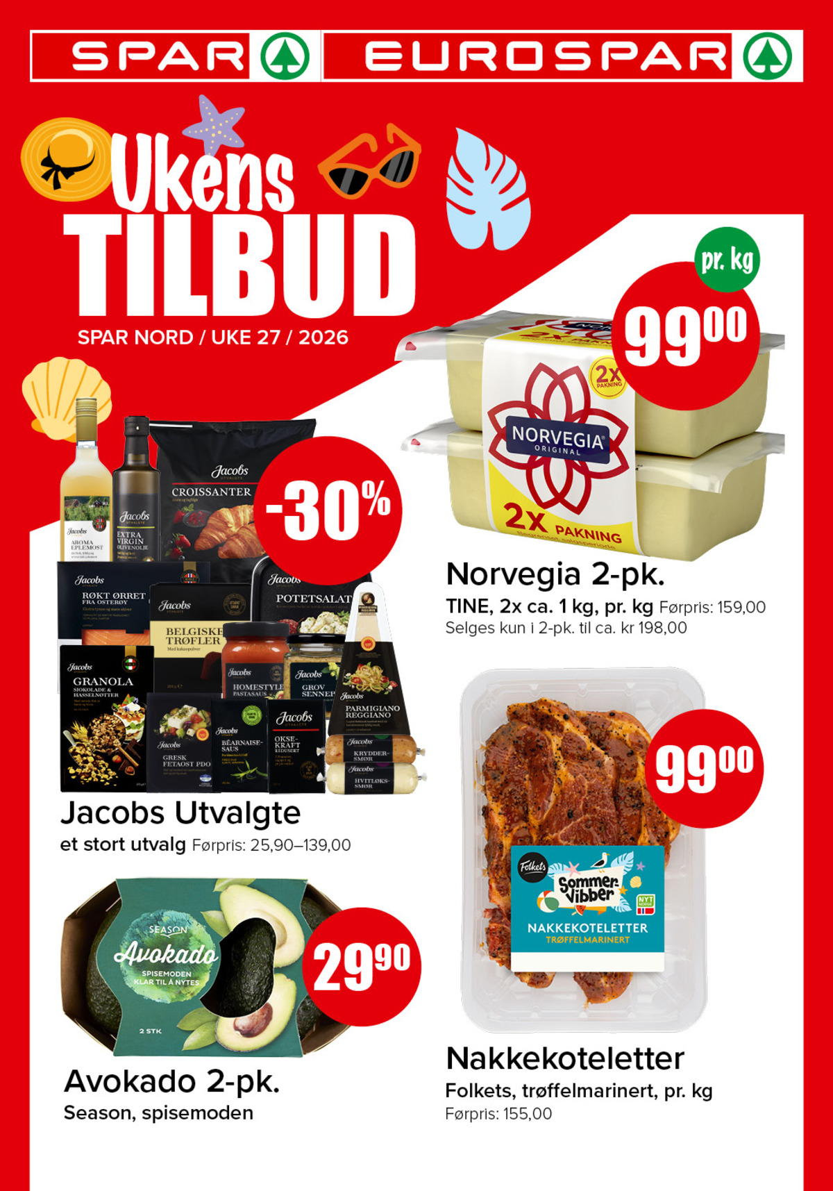 Se Spar - Eurospar kundeavis for uge 27 på Tilbudsuken.no. Se gode tilbud på mange varer. Les kundeavisen her! Side 1