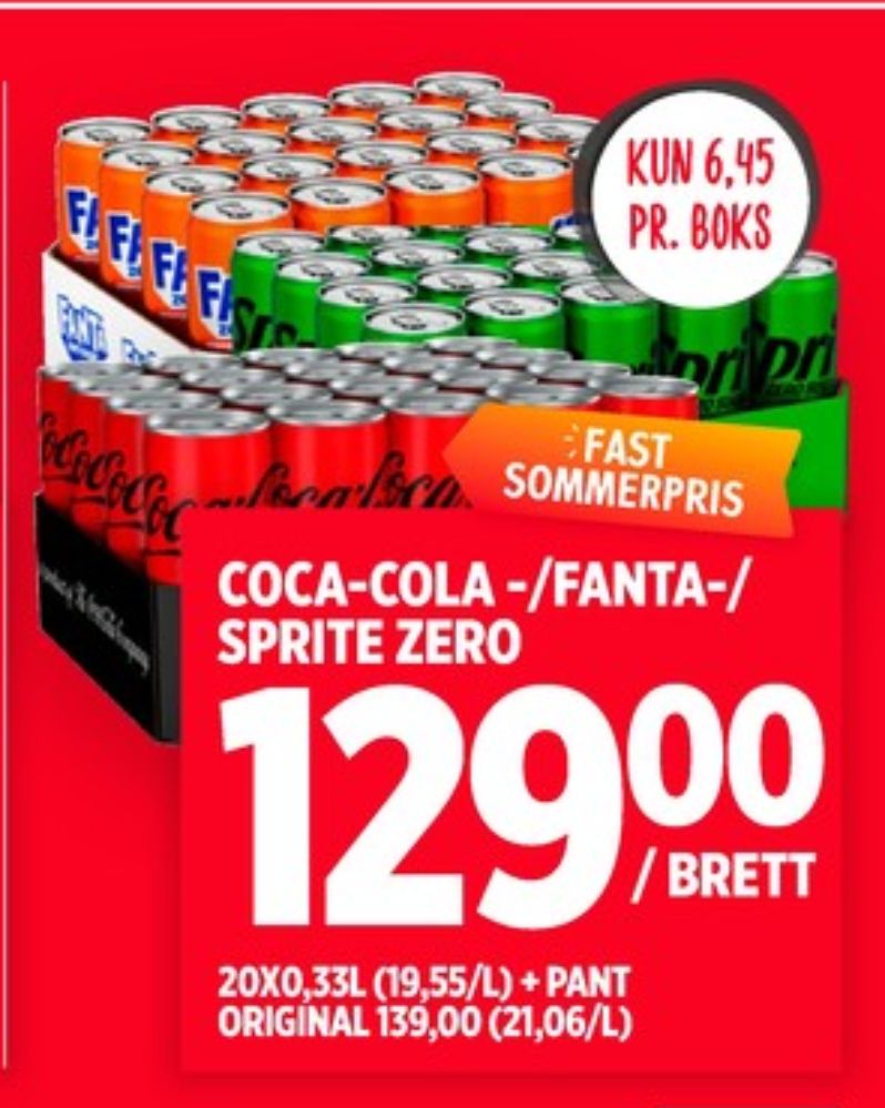 Coca-Cola Zero, Coca Cola Zero 20 pk.