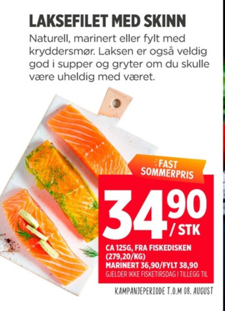 Ukjent, Lakseporsjon