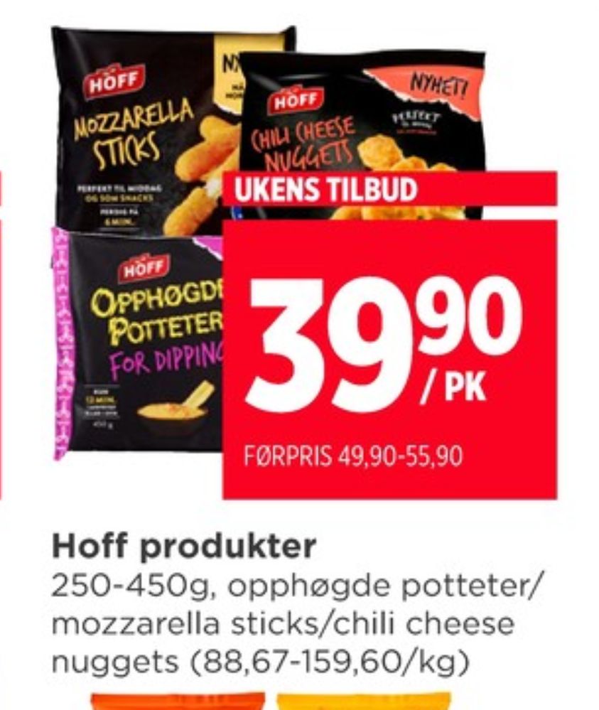 Hoff, Chili Cheese Nuggets