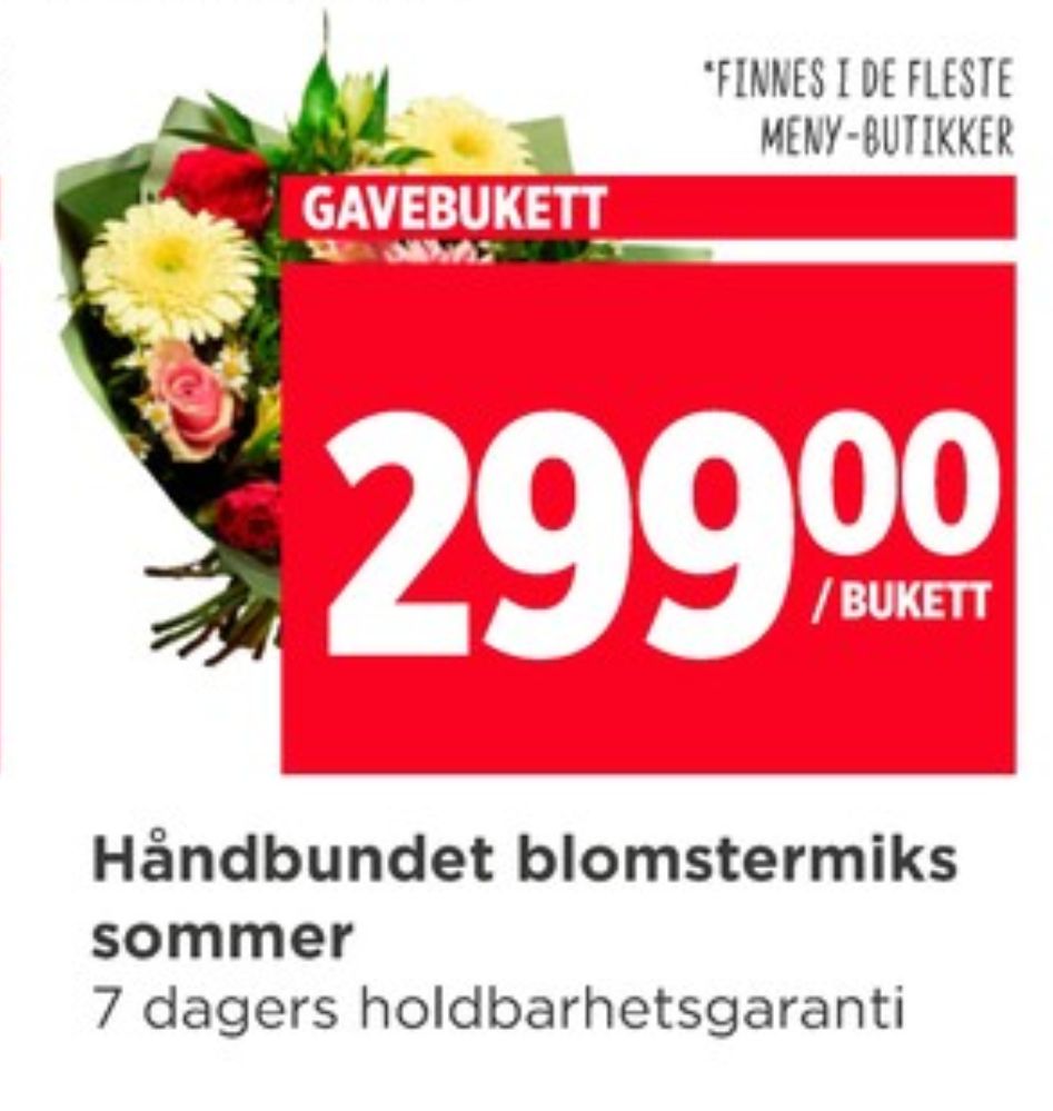 Ukjent, Bukett