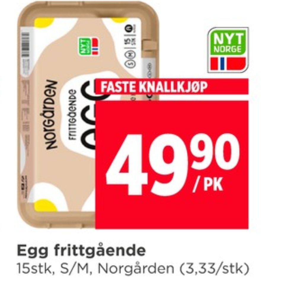 Norgården, Egg