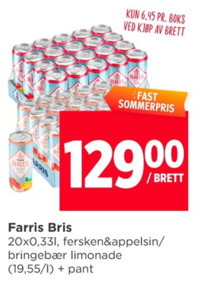 Farris, Mineralvann 20 pk.