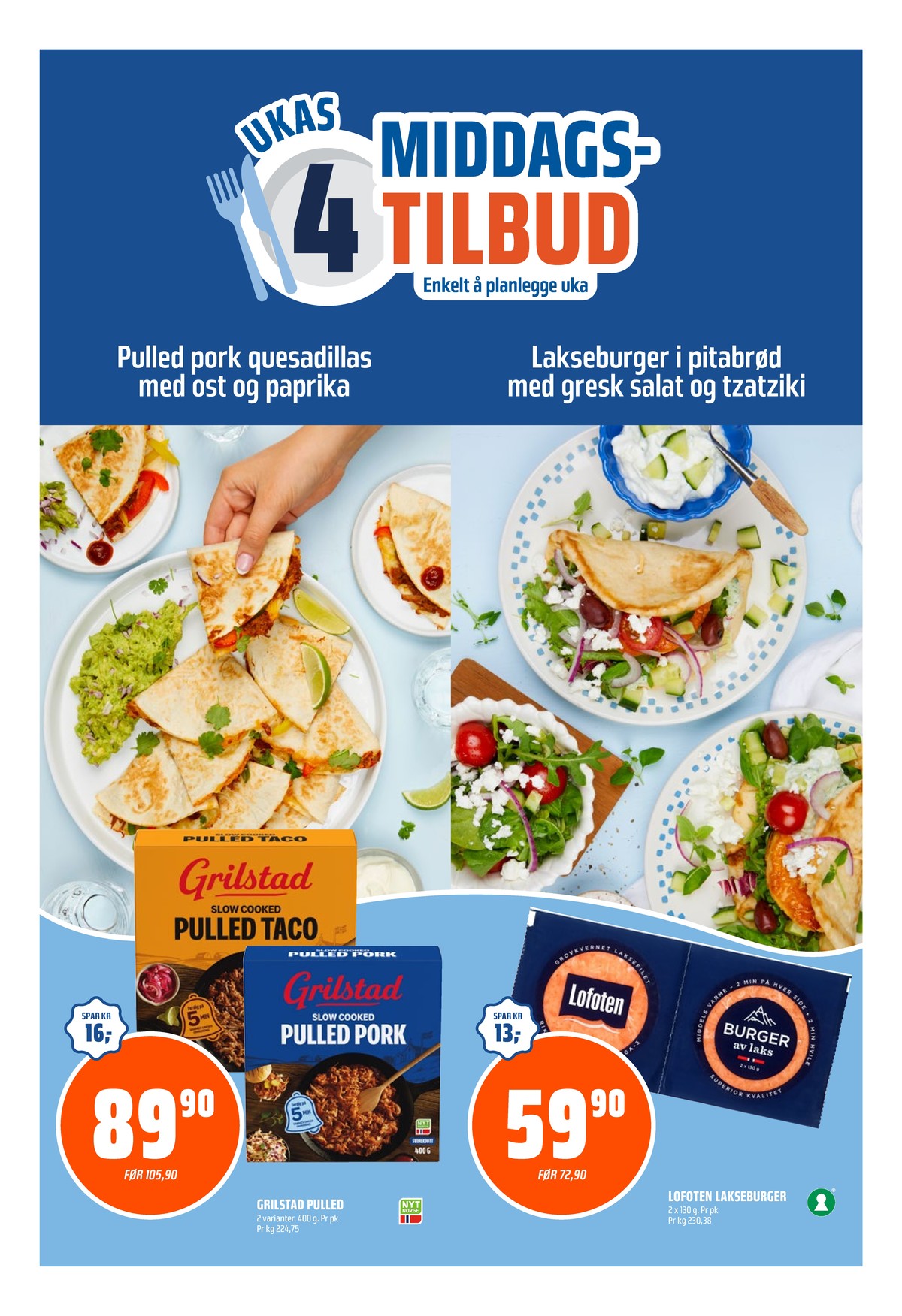 Se Coop Obs kundeavis for uke 28 på Tilbudsuken.no. Se gode tilbud på mange varer, f.eks. pulled pork grilstad eller pulled taco grilstad. Les kundeavisen her! Side 11