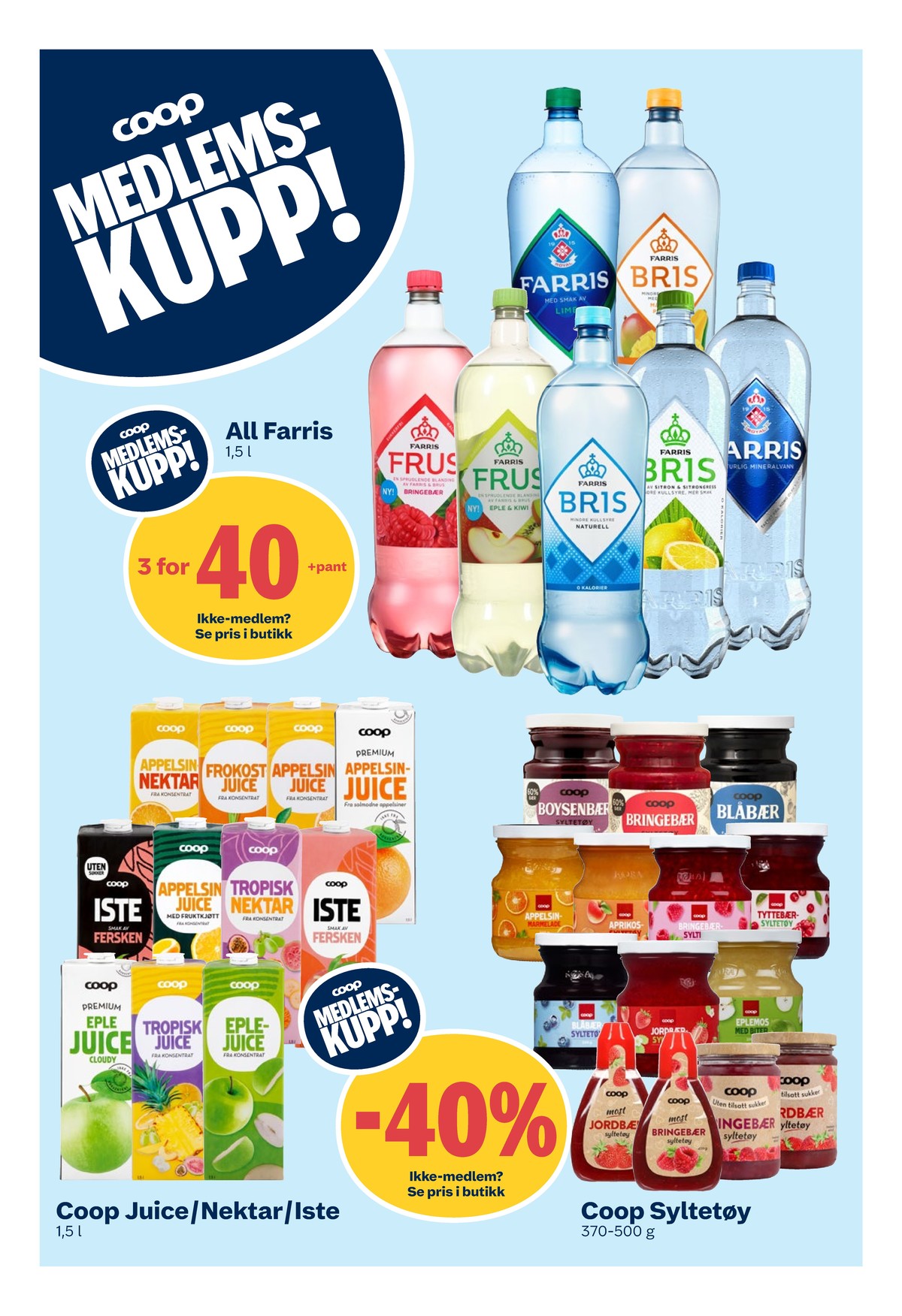 Se Coop Obs kundeavis for uge 28 på Tilbudsuken.no. Se gode tilbud på mange varer. Les kundeavisen her! Side 16