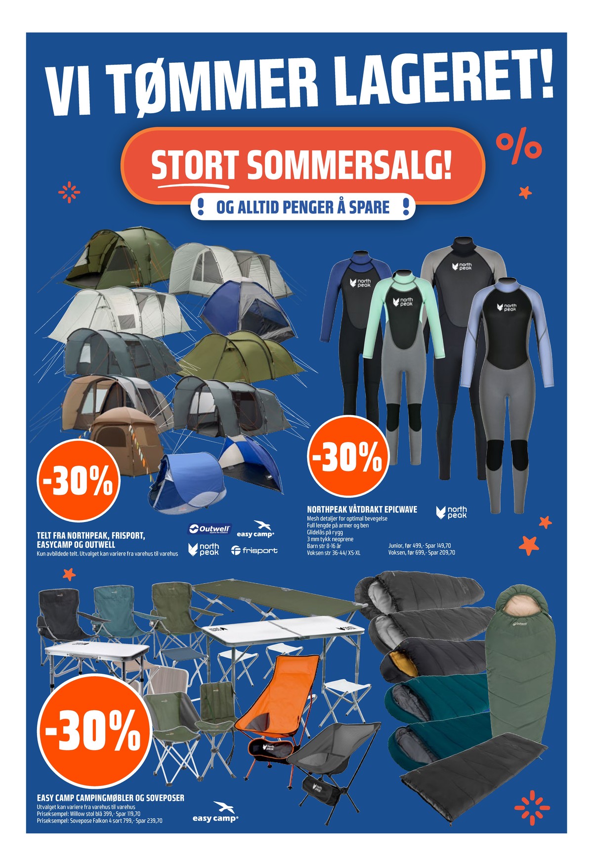 Se Coop Obs kundeavis for uke 28 på Tilbudsuken.no. Se gode tilbud på mange varer, f.eks. telt outwell eller telt easy camp. Les kundeavisen her! Side 3