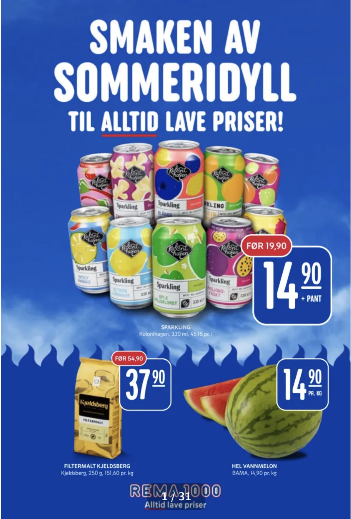 Se Rema 1000 kundeavis for uge 28 på Tilbudsuken.no. Se gode tilbud på mange varer. Les kundeavisen her! Side 1