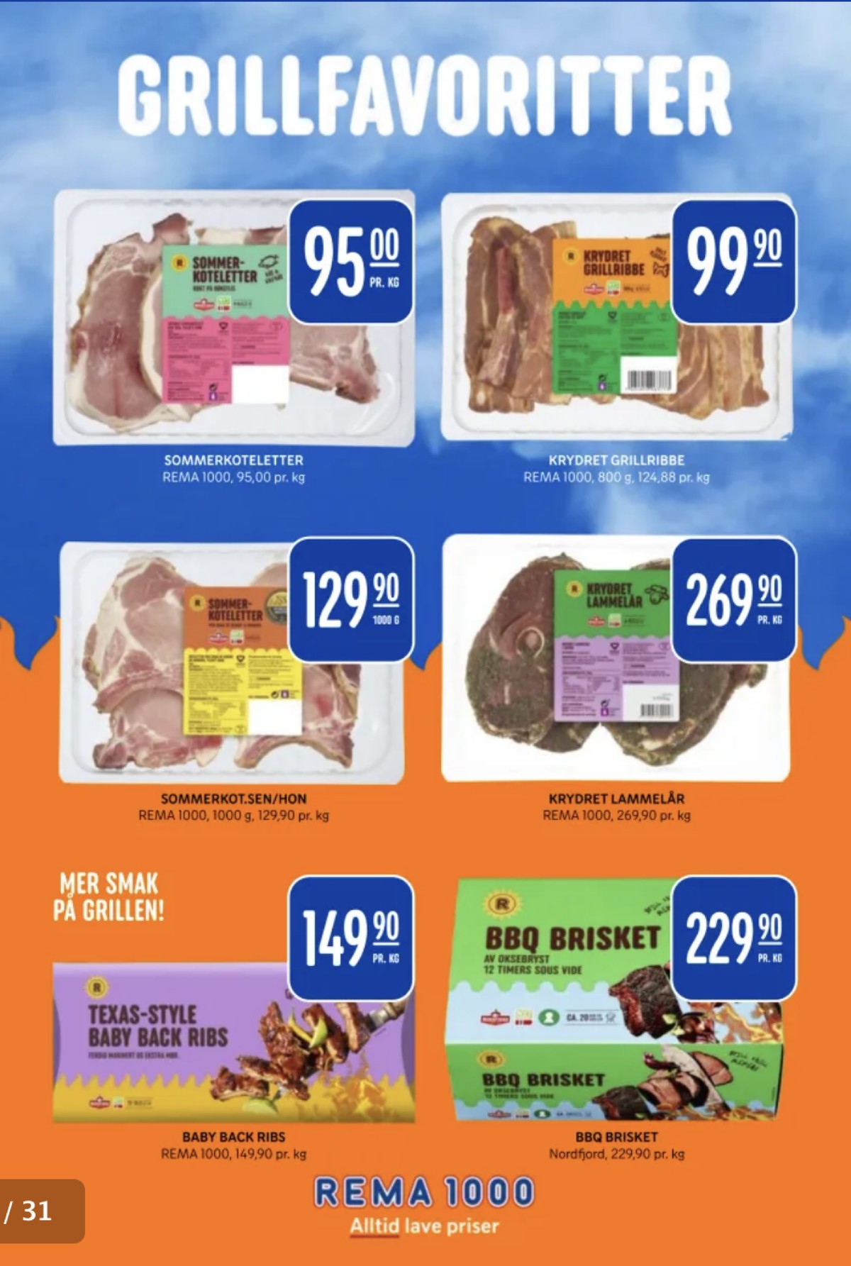 Se Rema 1000 kundeavis for uge 28 på Tilbudsuken.no. Se gode tilbud på mange varer. Les kundeavisen her! Side 7