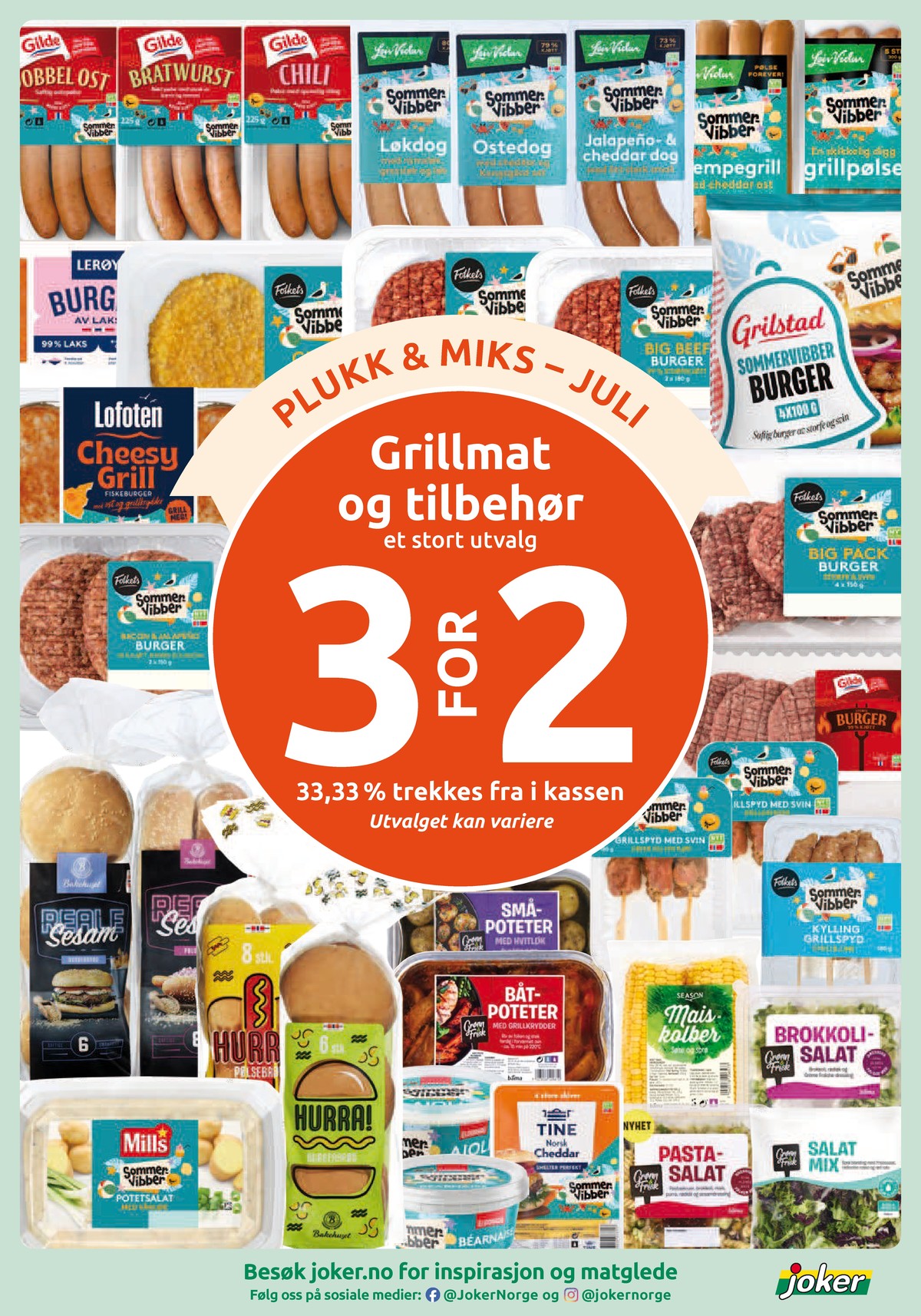 Se Joker kundeavis for uge 28 på Tilbudsuken.no. Se gode tilbud på mange varer. Les kundeavisen her! Side 2