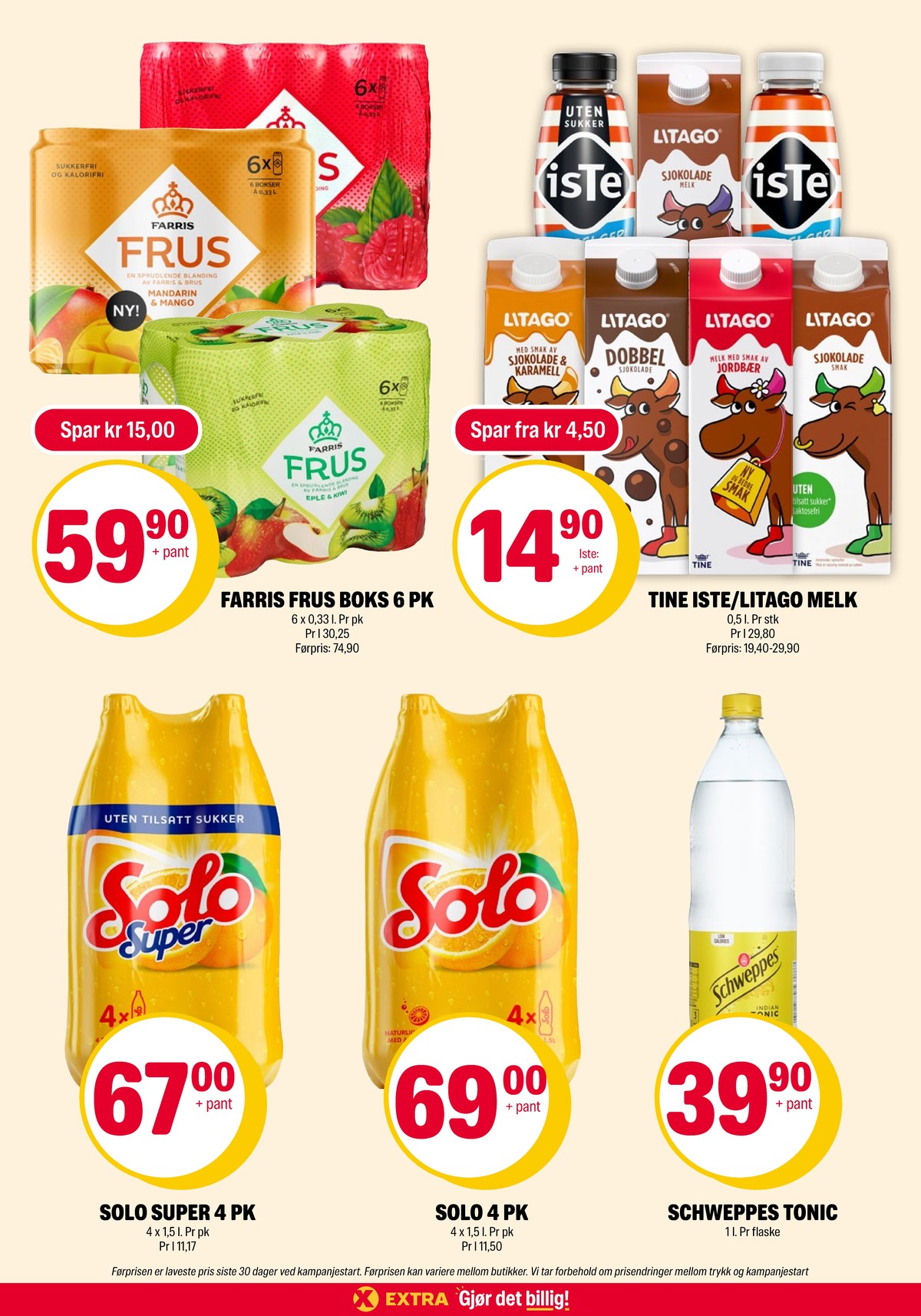 Se Coop Extra kundeavis for uge 28 på Tilbudsuken.no. Se gode tilbud på mange varer. Les kundeavisen her! Side 24