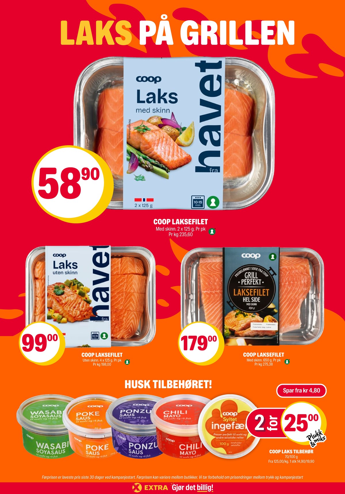 Se Coop Extra kundeavis for uke 29 på Tilbudsuken.no. Se gode tilbud på mange varer, f.eks. laksefilet coop eller laksefilet coop. Les kundeavisen her! Side 16