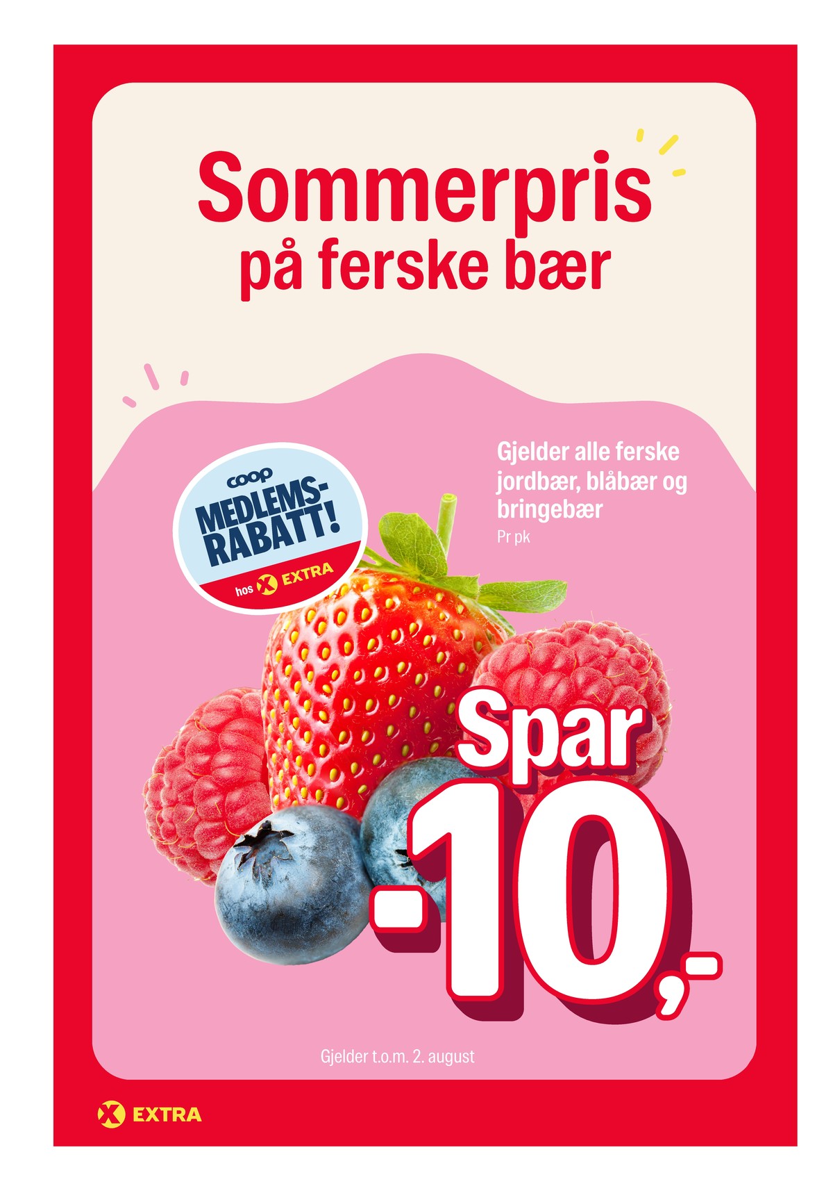 Se Coop Extra kundeavis for uge 29 på Tilbudsuken.no. Se gode tilbud på mange varer. Les kundeavisen her! Side 38