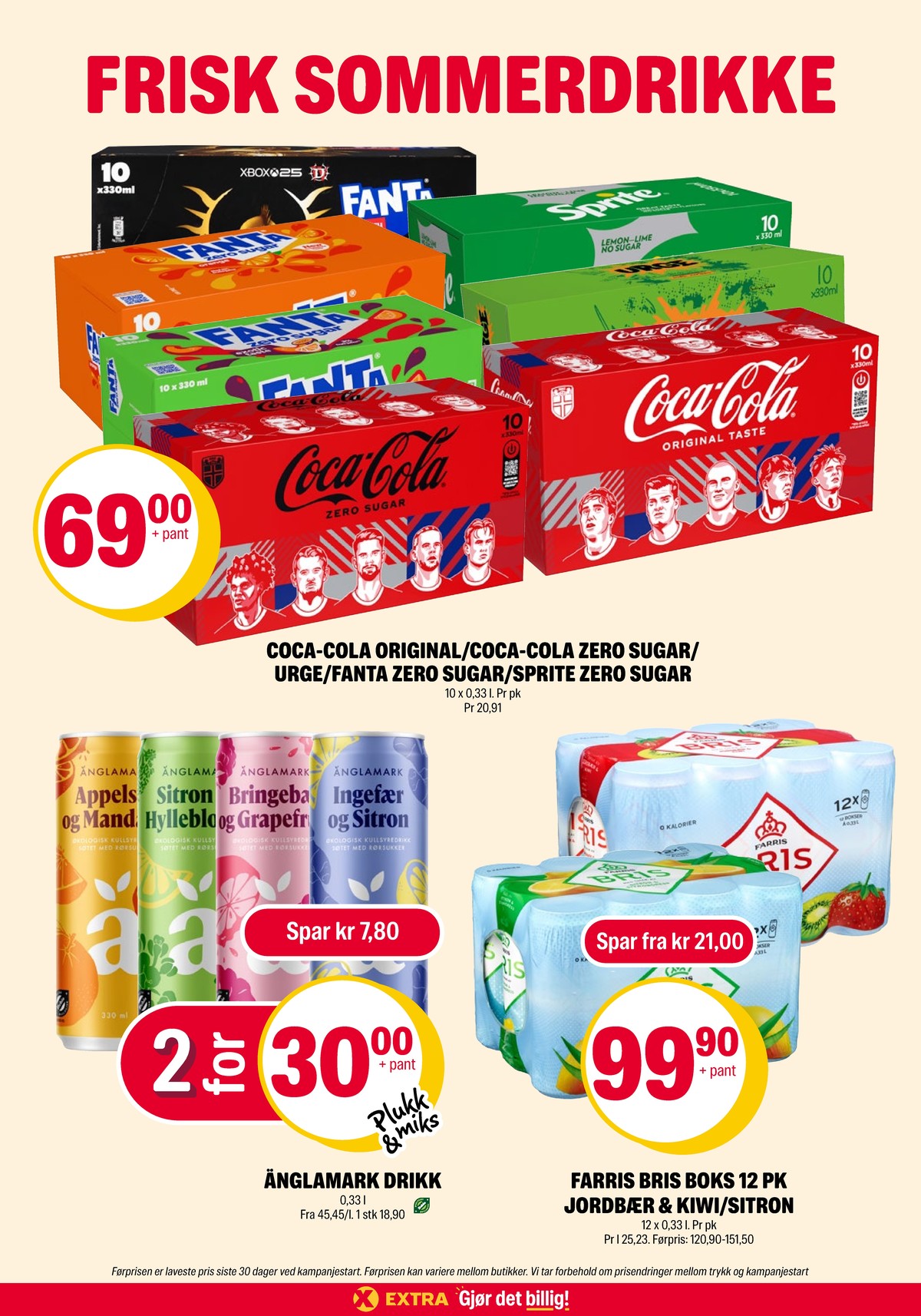 Se Coop Extra kundeavis for uke 29 på Tilbudsuken.no. Se gode tilbud på mange varer, f.eks. fanta exotic 10 pk. fanta eller fanta zero 10 pk. fanta zero. Les kundeavisen her! Side 10