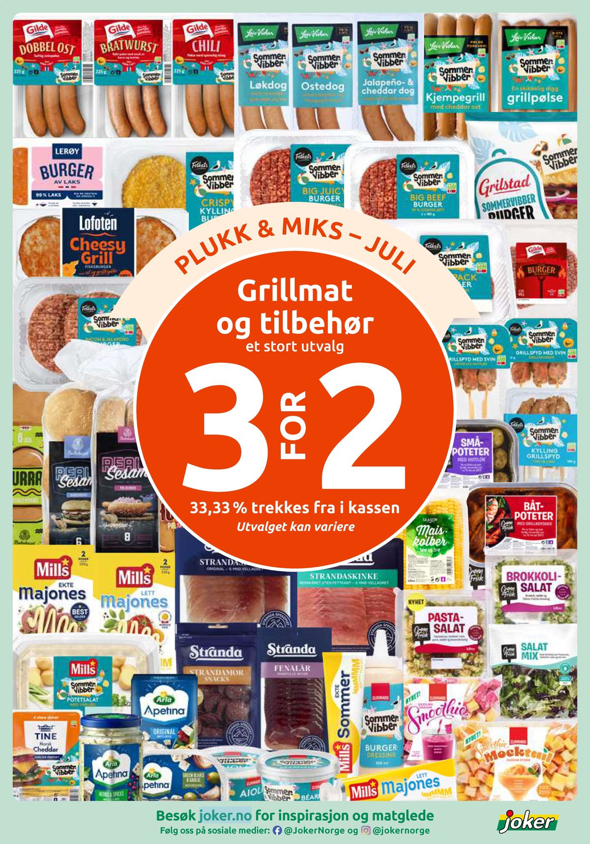 Se Joker kundeavis for uge 29 på Tilbudsuken.no. Se gode tilbud på mange varer. Les kundeavisen her! Side 2