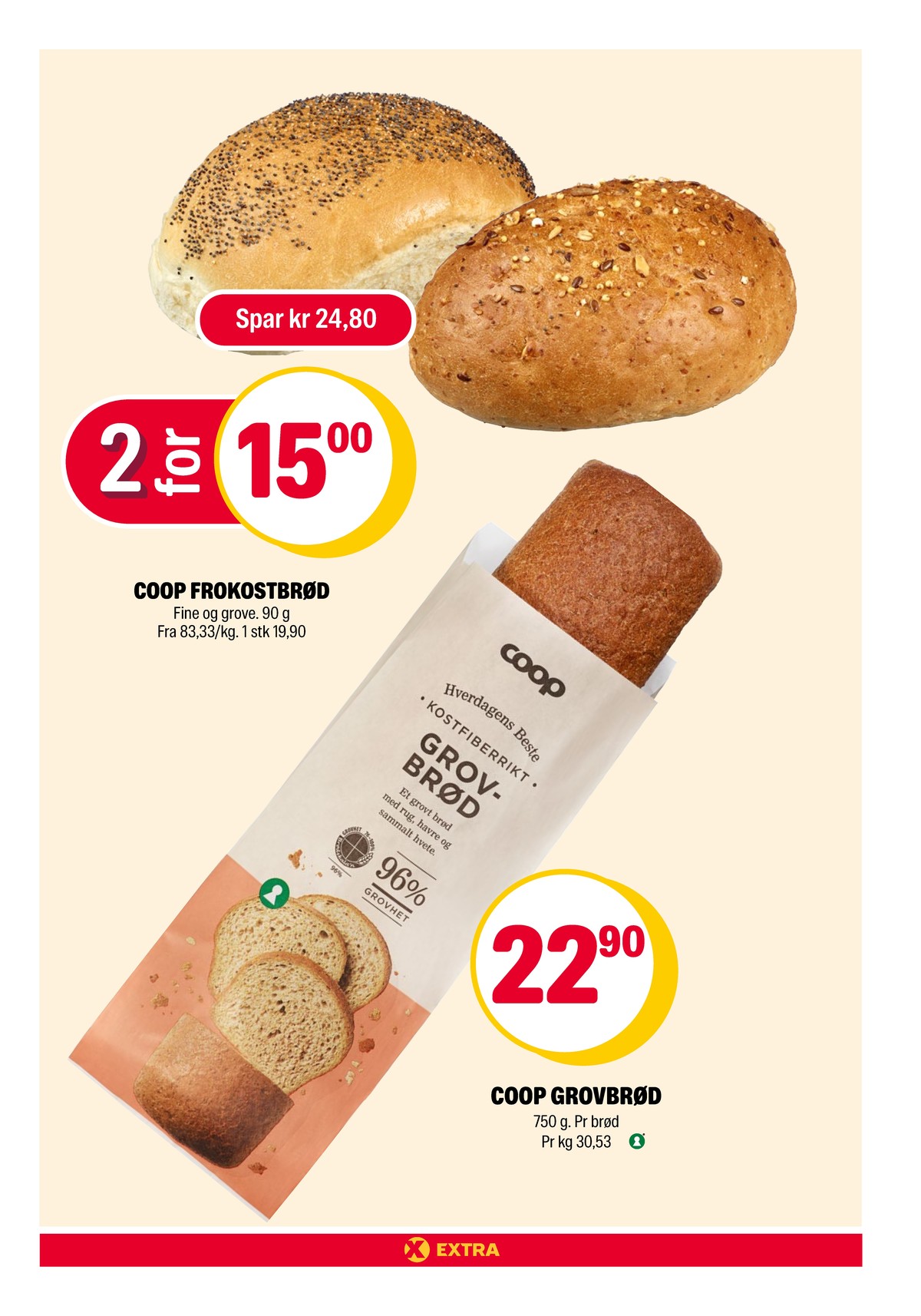 Se Coop Extra kundeavis for uke 3 på Tilbudsuken.no. Se gode tilbud på mange varer, f.eks. baker brød coop eller brød coop. Les kundeavisen her! Side 27