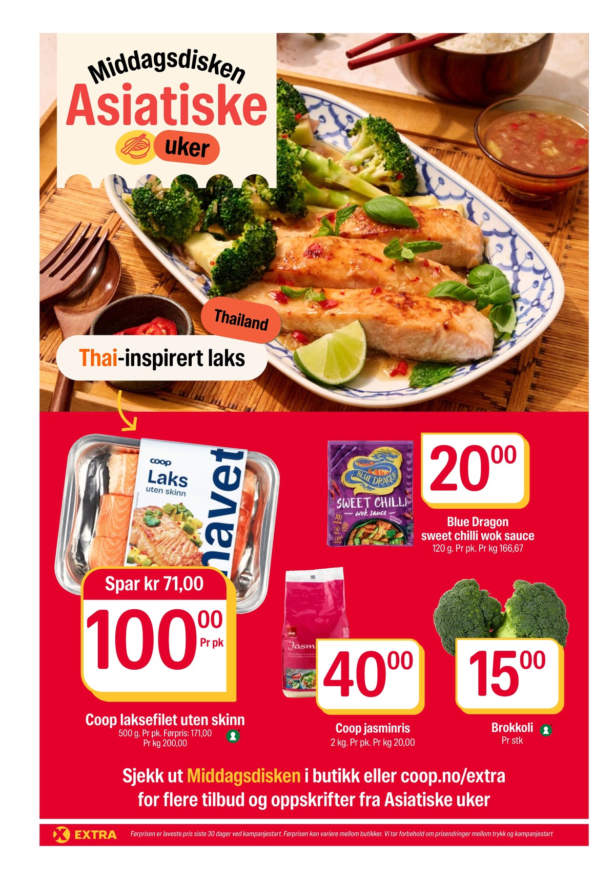 Se Coop Extra kundeavis for uke 3 på Tilbudsuken.no. Se gode tilbud på mange varer, f.eks. laksefilet coop eller andre varer. Les kundeavisen her! Side 7