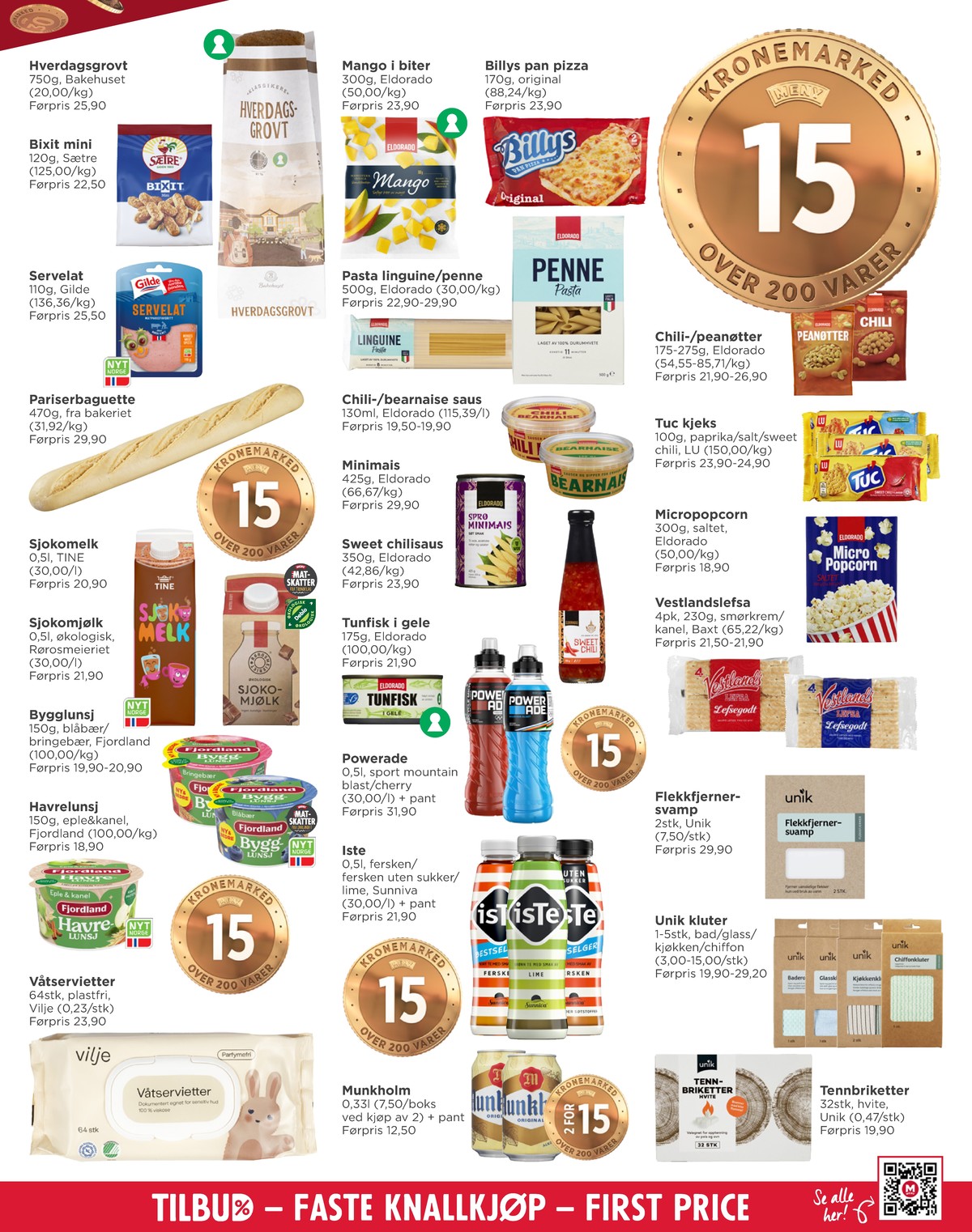 Se Meny kundeavis for uge 3 på Tilbudsuken.no. Se gode tilbud på mange varer. Les kundeavisen her! Side 3