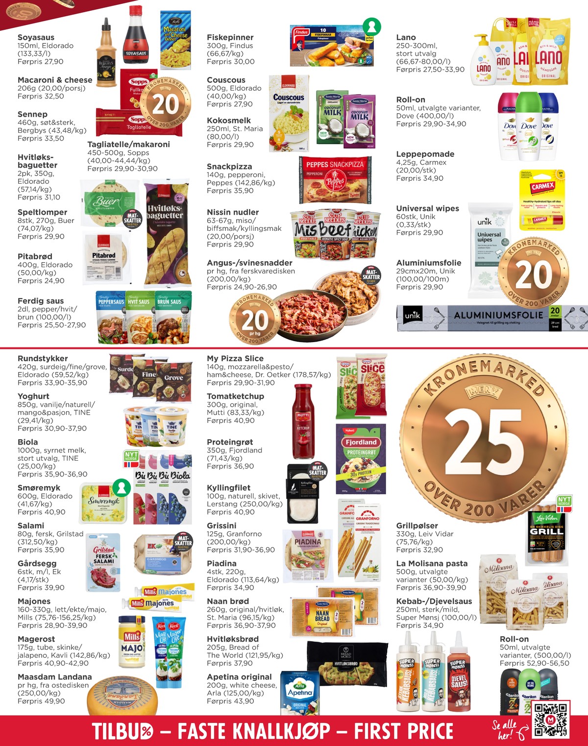 Se Meny kundeavis for uge 3 på Tilbudsuken.no. Se gode tilbud på mange varer. Les kundeavisen her! Side 5