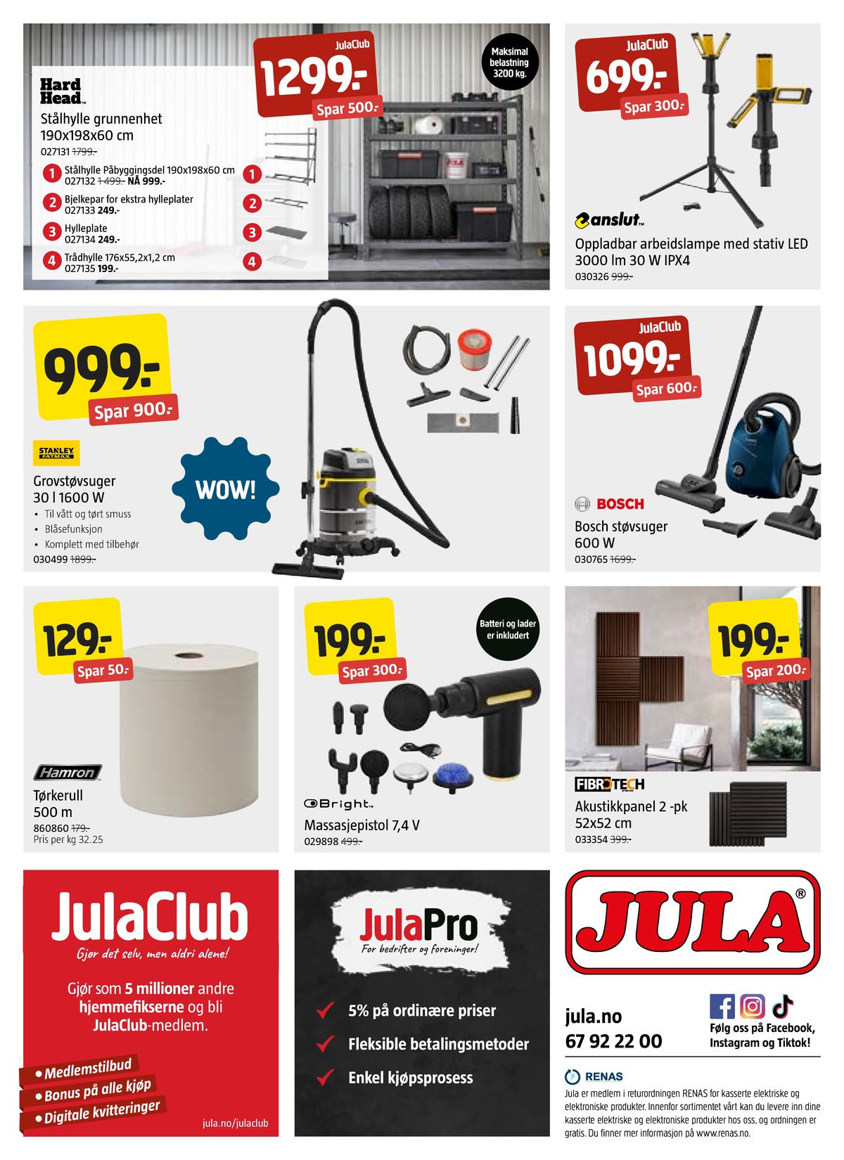 Se Jula kundeavis for uge 3 på Tilbudsuken.no. Se gode tilbud på mange varer. Les kundeavisen her! Side 20