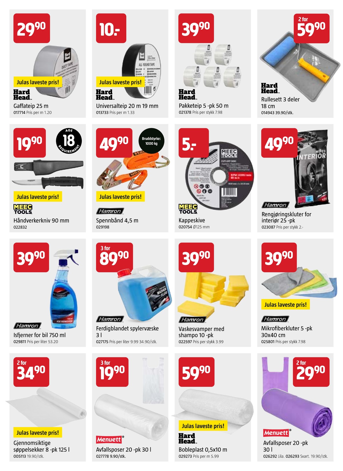 Se Jula kundeavis for uge 3 på Tilbudsuken.no. Se gode tilbud på mange varer. Les kundeavisen her! Side 7