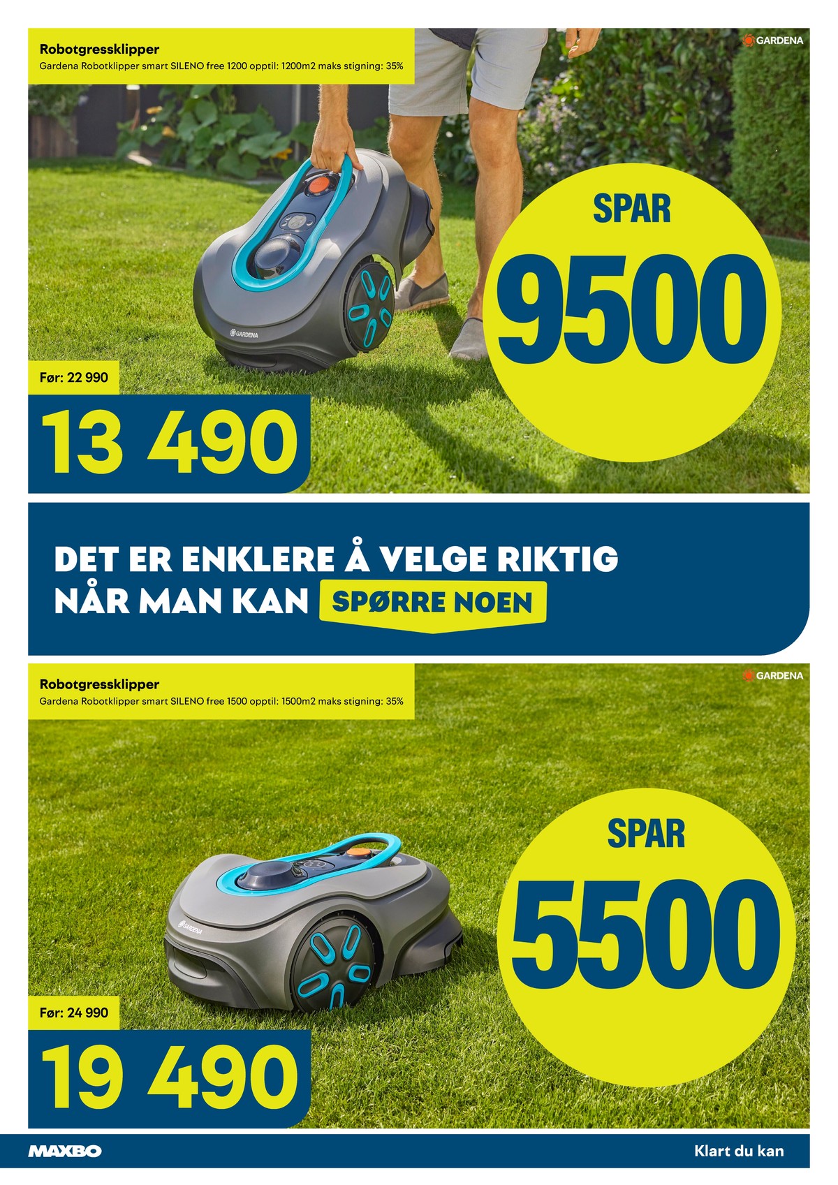 Se Maxbo kundeavis for uge 30 på Tilbudsuken.no. Se gode tilbud på mange varer. Les kundeavisen her! Side 5