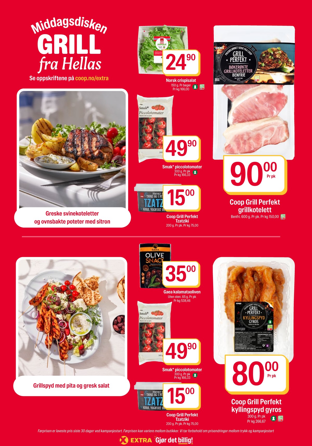 Se Coop Extra kundeavis for uke 30 på Tilbudsuken.no. Se gode tilbud på mange varer, f.eks. salat coop eller koteletter coop. Les kundeavisen her! Side 6