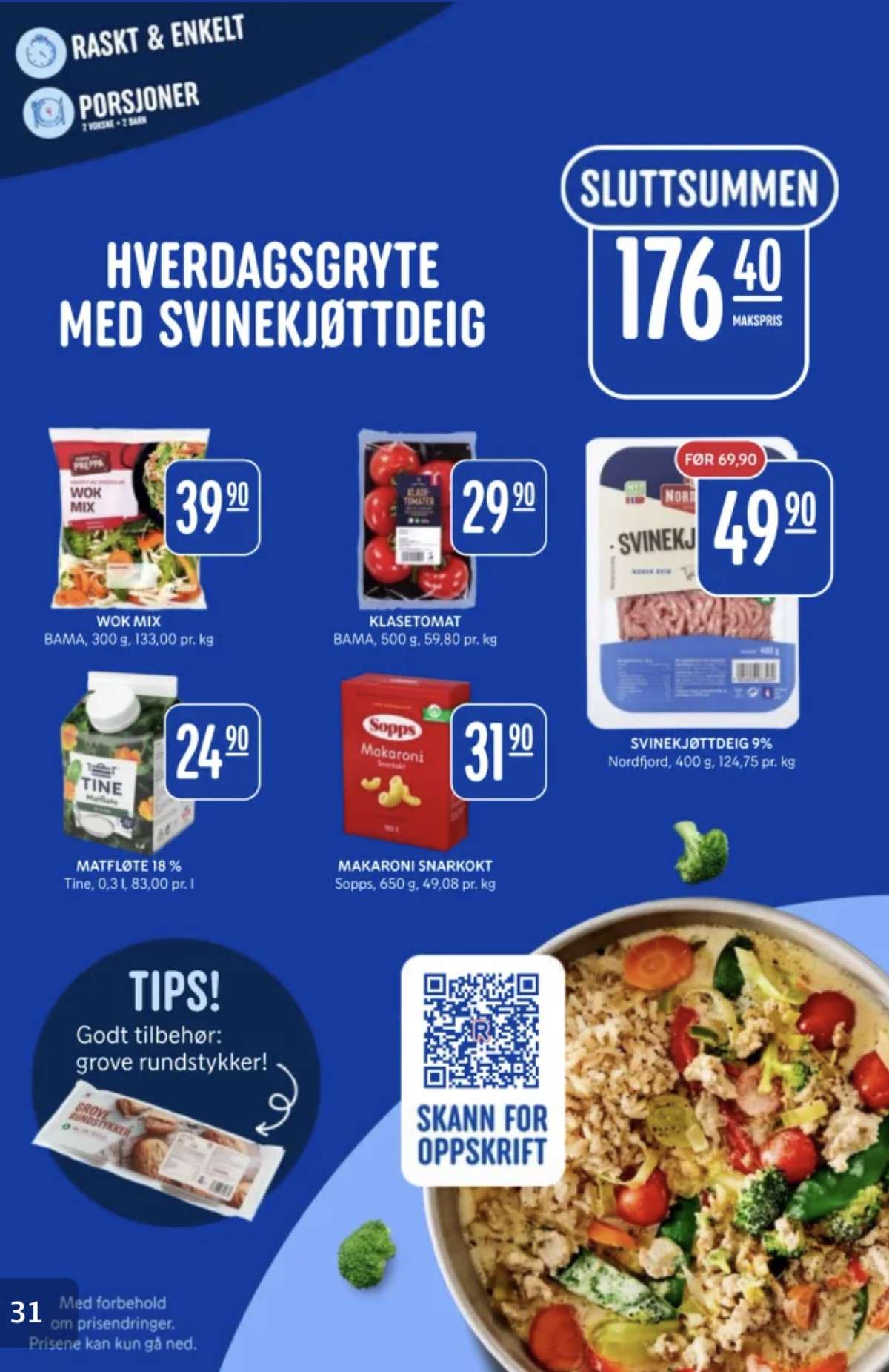 Se Rema 1000 kundeavis for uke 30 på Tilbudsuken.no. Se gode tilbud på mange varer, f.eks. grønnsaker bama eller matfløte tine. Les kundeavisen her! Side 11