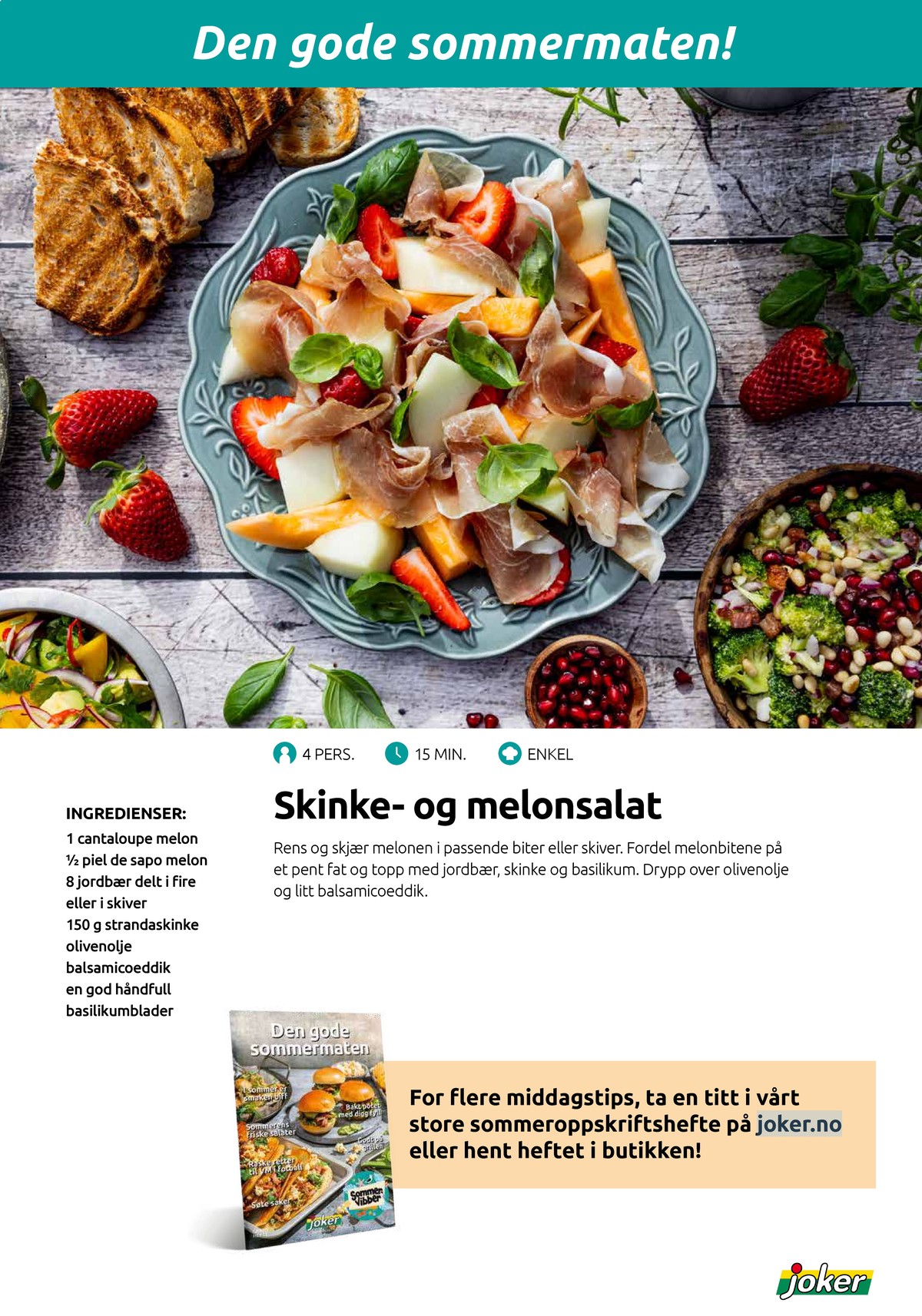 Se Joker kundeavis for uge 30 på Tilbudsuken.no. Se gode tilbud på mange varer. Les kundeavisen her! Side 14