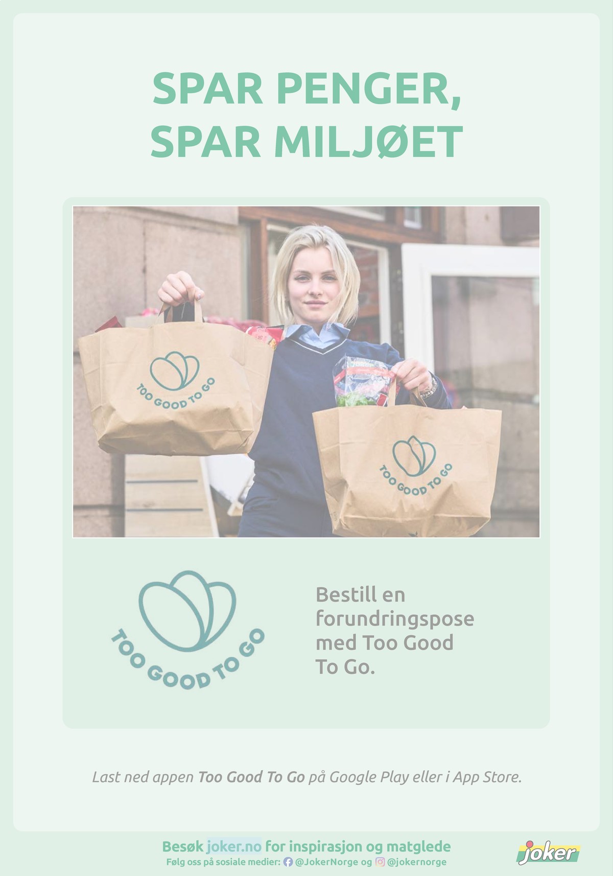 Se Joker kundeavis for uge 30 på Tilbudsuken.no. Se gode tilbud på mange varer. Les kundeavisen her! Side 28