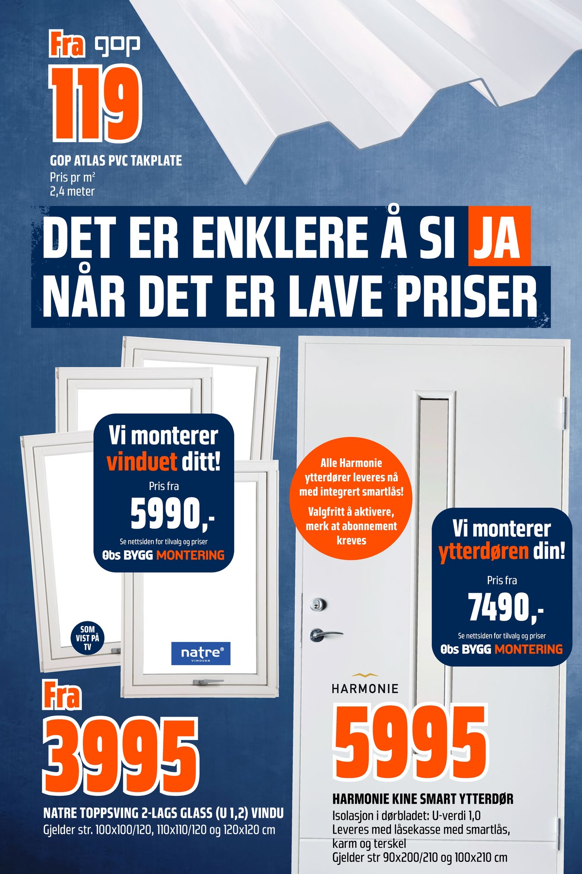 Se Coop Obs Bygg kundeavis for uge 30 på Tilbudsuken.no. Se gode tilbud på mange varer. Les kundeavisen her! Side 14
