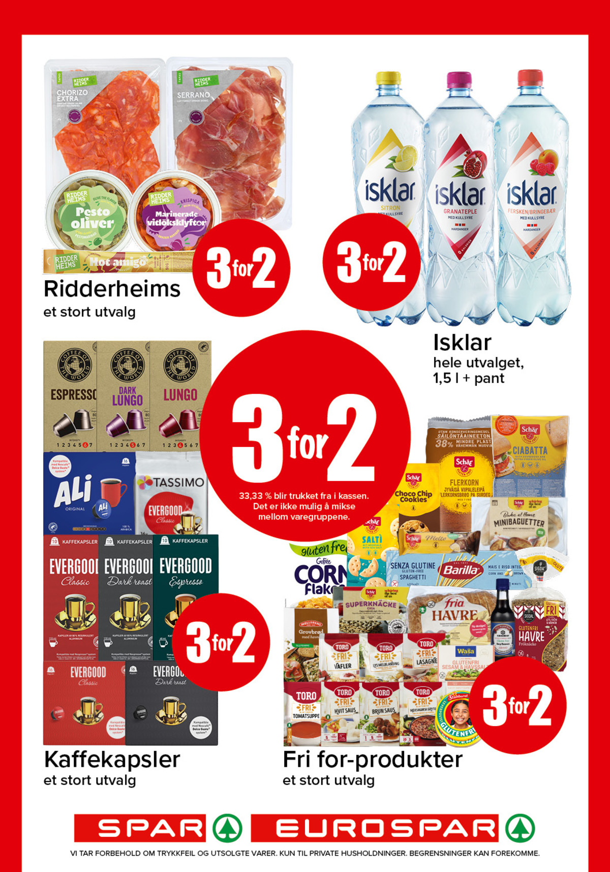 Se Spar - Eurospar kundeavis for uke 31 på Tilbudsuken.no. Se gode tilbud på mange varer, f.eks. chorizo ridderheims eller mineralvann isklar. Les kundeavisen her! Side 10