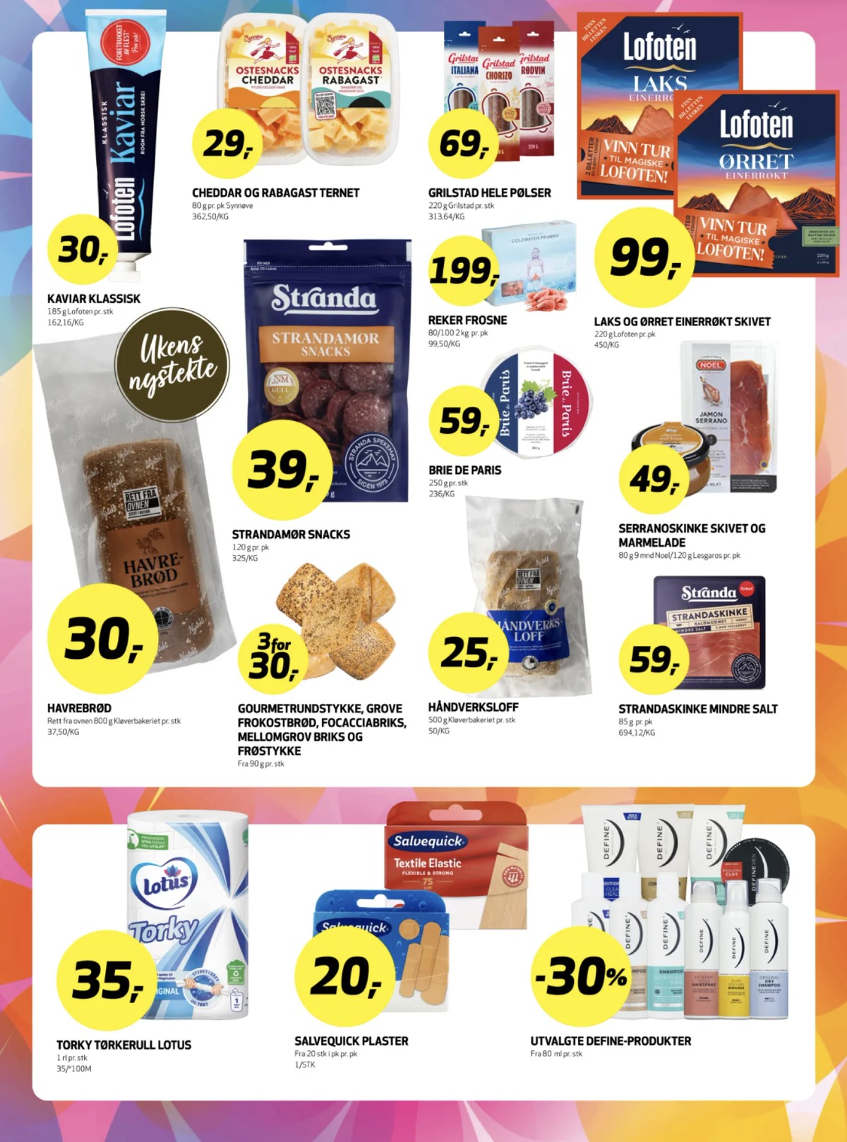 Se Bunnpris kundeavis for uge 31 på Tilbudsuken.no. Se gode tilbud på mange varer. Les kundeavisen her! Side 16