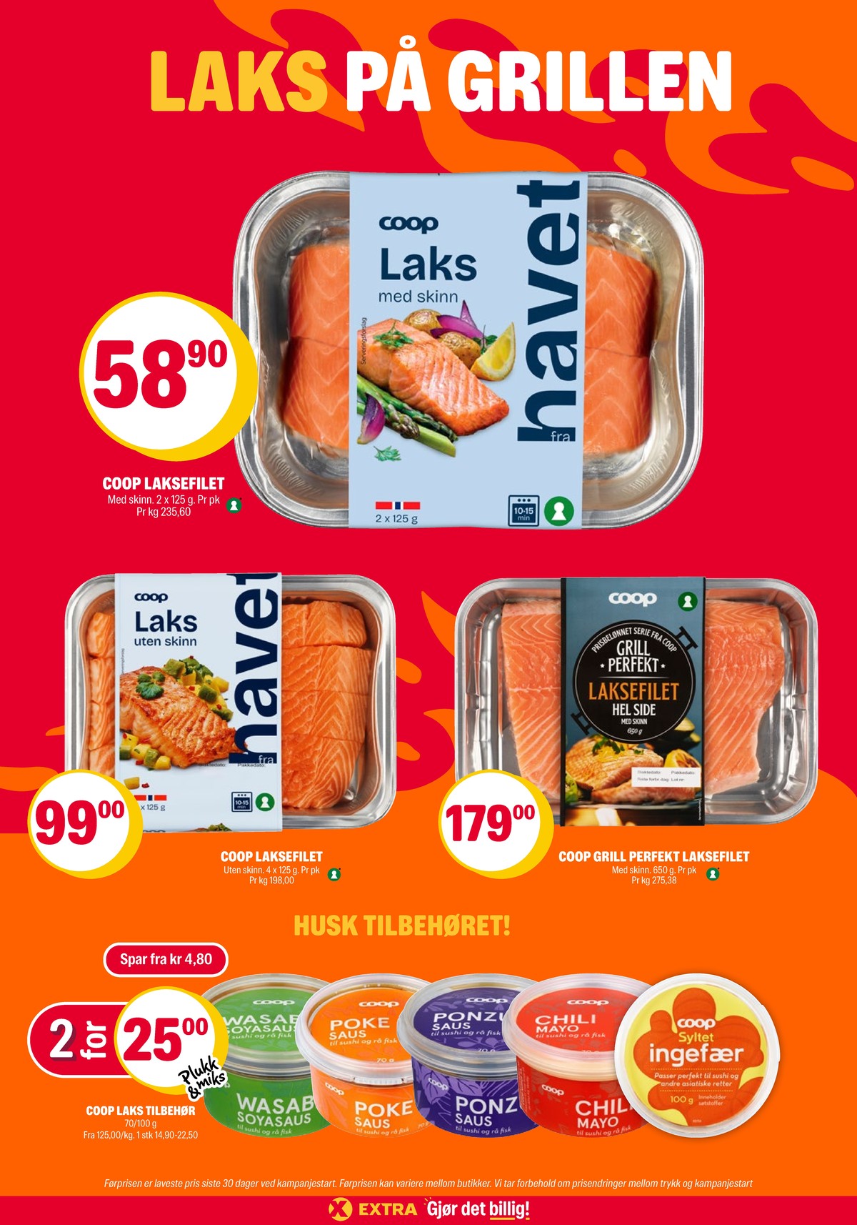 Se Coop Extra kundeavis for uke 31 på Tilbudsuken.no. Se gode tilbud på mange varer, f.eks. laksefilet coop eller laksefilet coop. Les kundeavisen her! Side 13