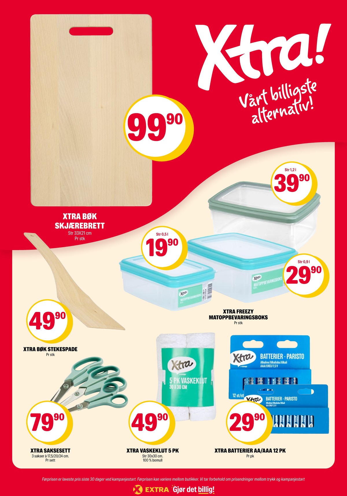 Se Coop Extra kundeavis for uke 31 på Tilbudsuken.no. Se gode tilbud på mange varer, f.eks. skjærebrett xtra eller stekespade xtra. Les kundeavisen her! Side 25