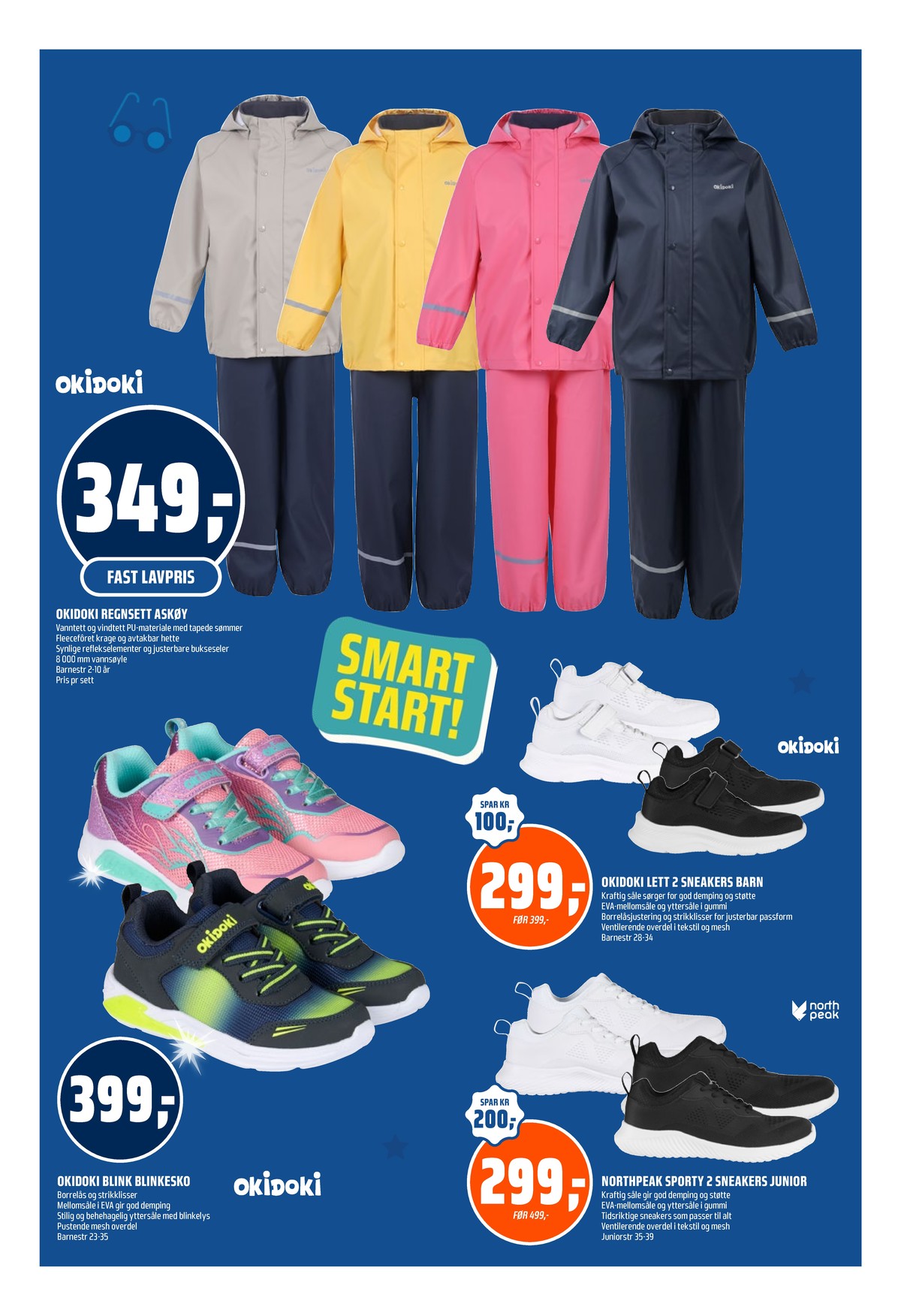 Se Coop Obs kundeavis for uke 31 på Tilbudsuken.no. Se gode tilbud på mange varer, f.eks. regntøyset okidoki eller barnesko okidoki. Les kundeavisen her! Side 18
